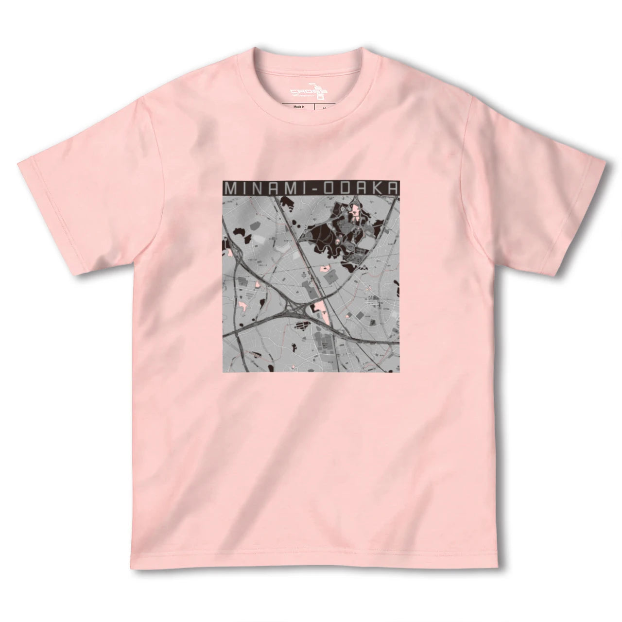 【南大高(愛知県)】地図柄ヘビーウェイトTシャツ