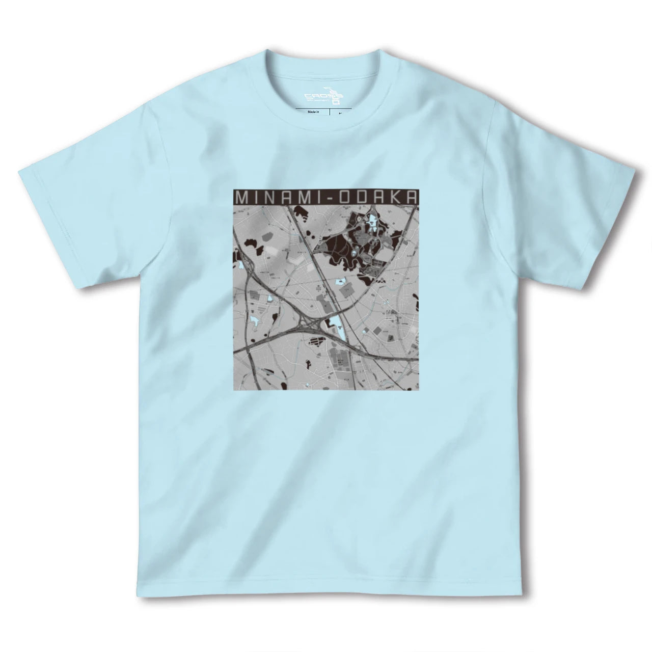 【南大高(愛知県)】地図柄ヘビーウェイトTシャツ