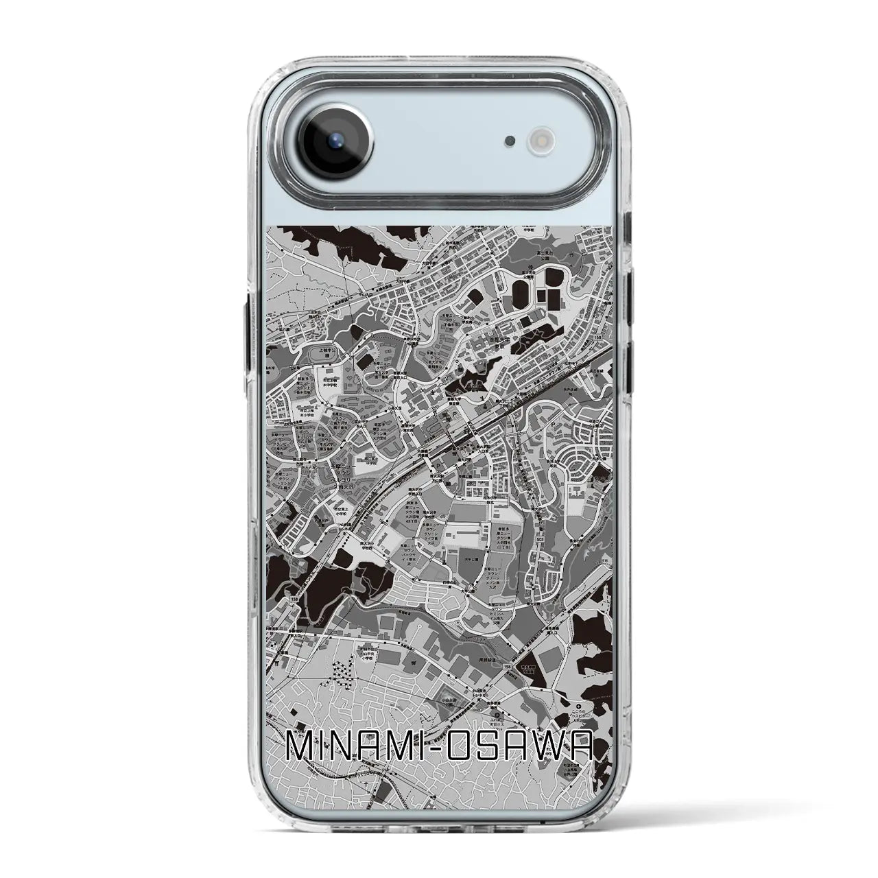 【南大沢(東京都)】地図柄iPhoneケース(MagSafeタイプ)