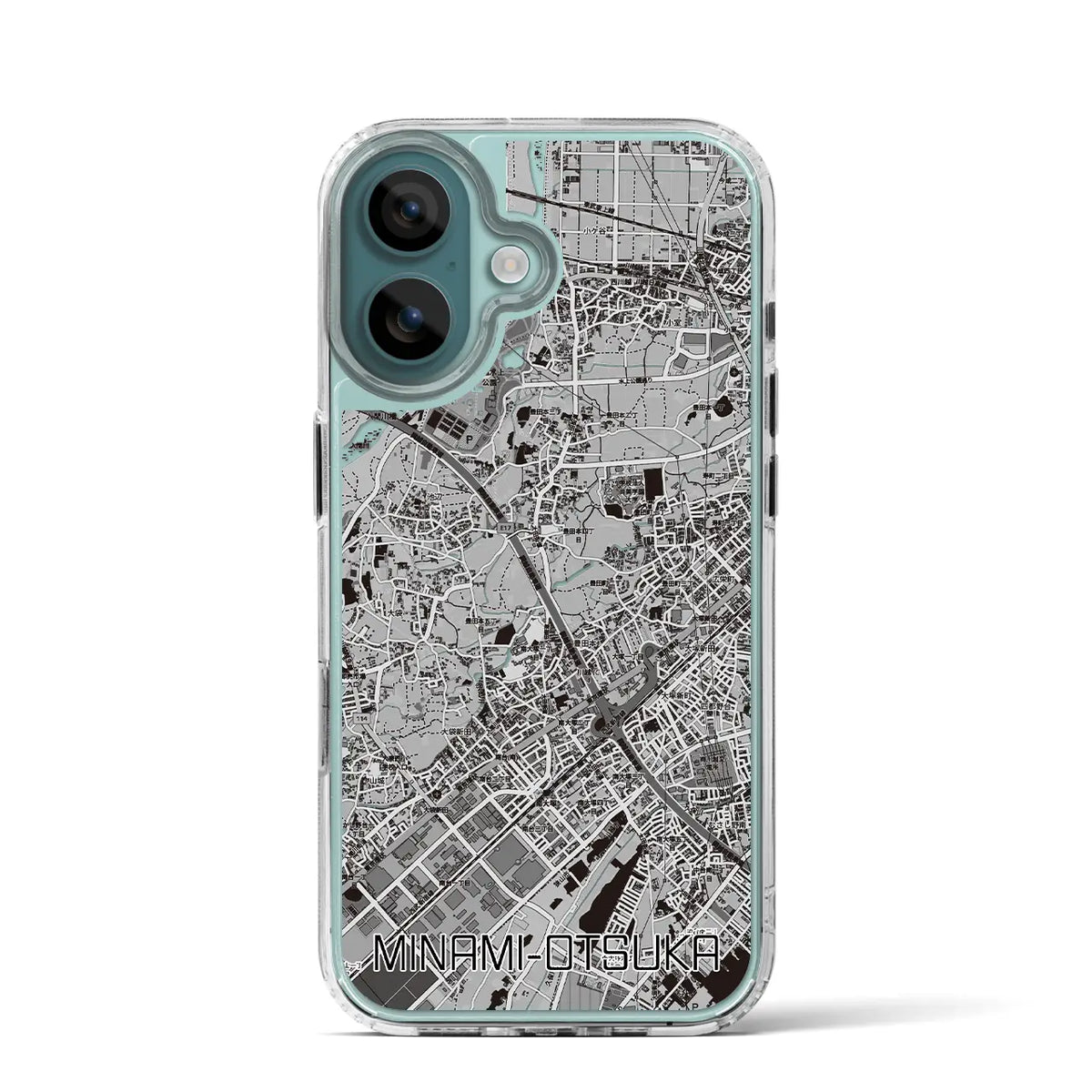 【南大塚(埼玉県)】地図柄iPhoneケース(MagSafeタイプ)