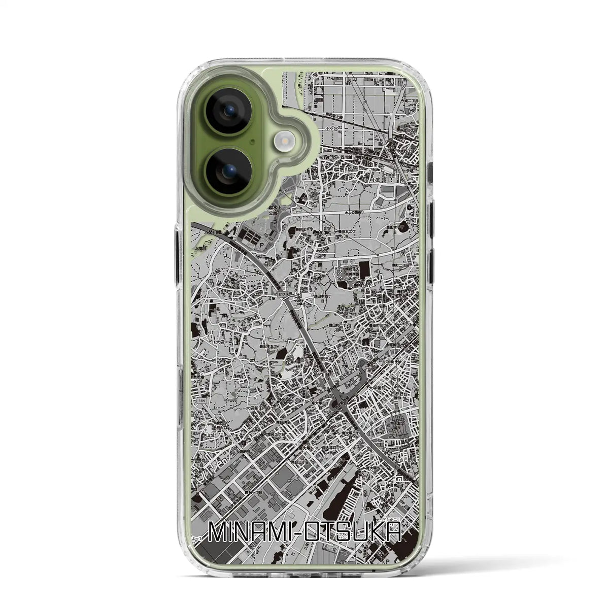 【南大塚(埼玉県)】地図柄iPhoneケース(MagSafeタイプ)