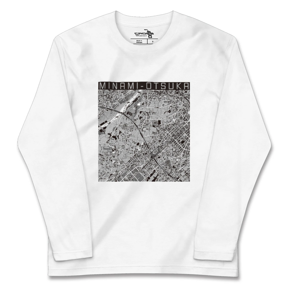 【南大塚(埼玉県)】地図柄ロングスリーブTシャツ