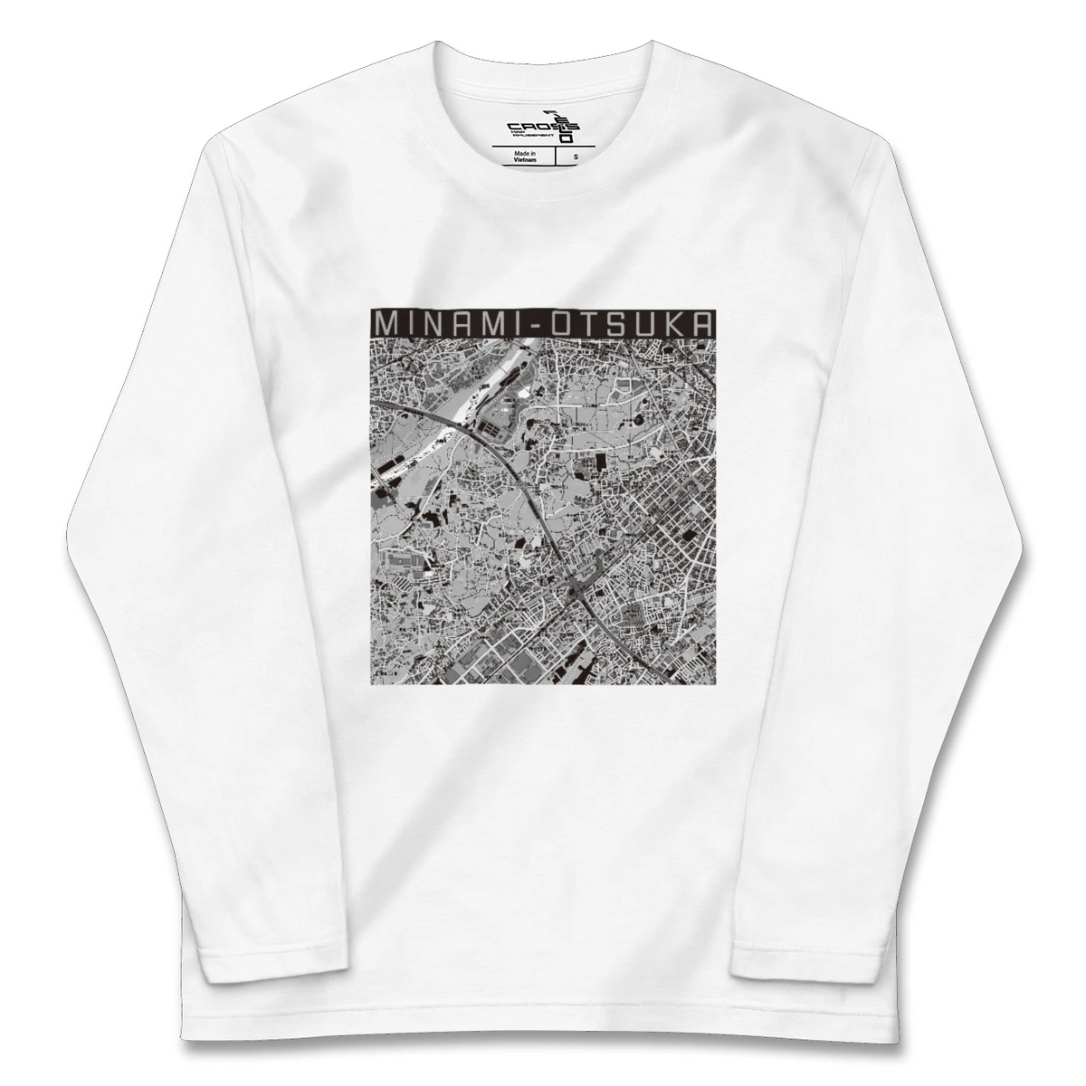【南大塚(埼玉県)】地図柄ロングスリーブTシャツ