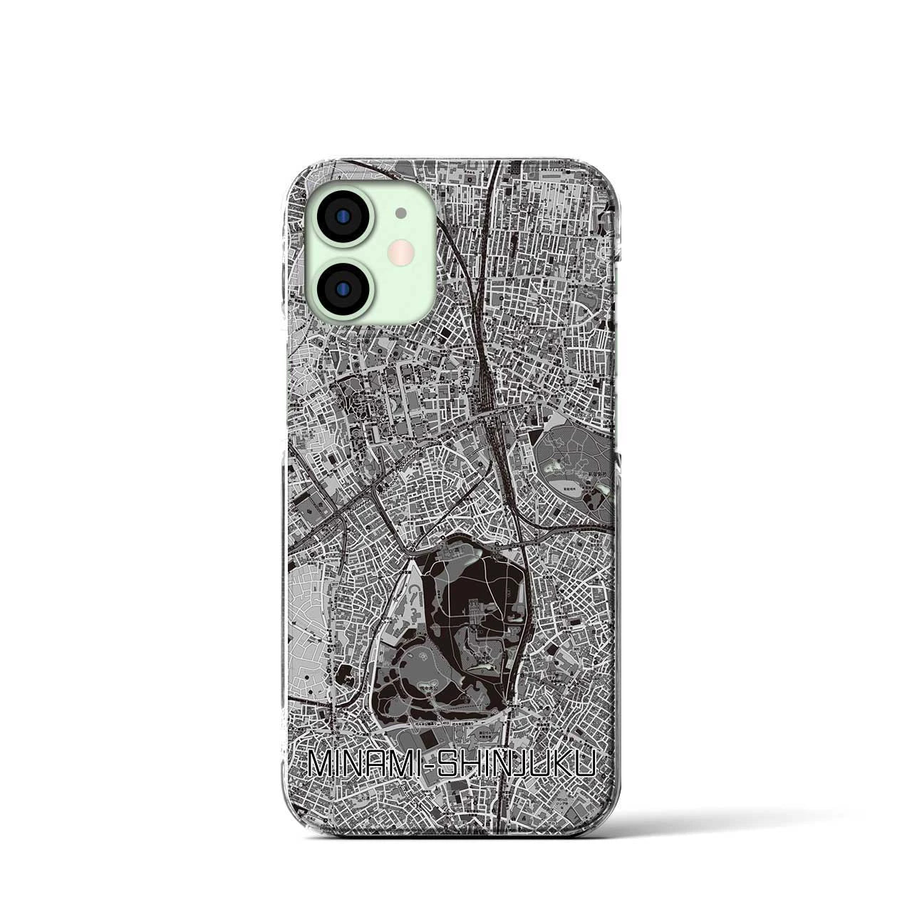 【南新宿(東京都)】地図柄iPhoneケース(クリアタイプ)