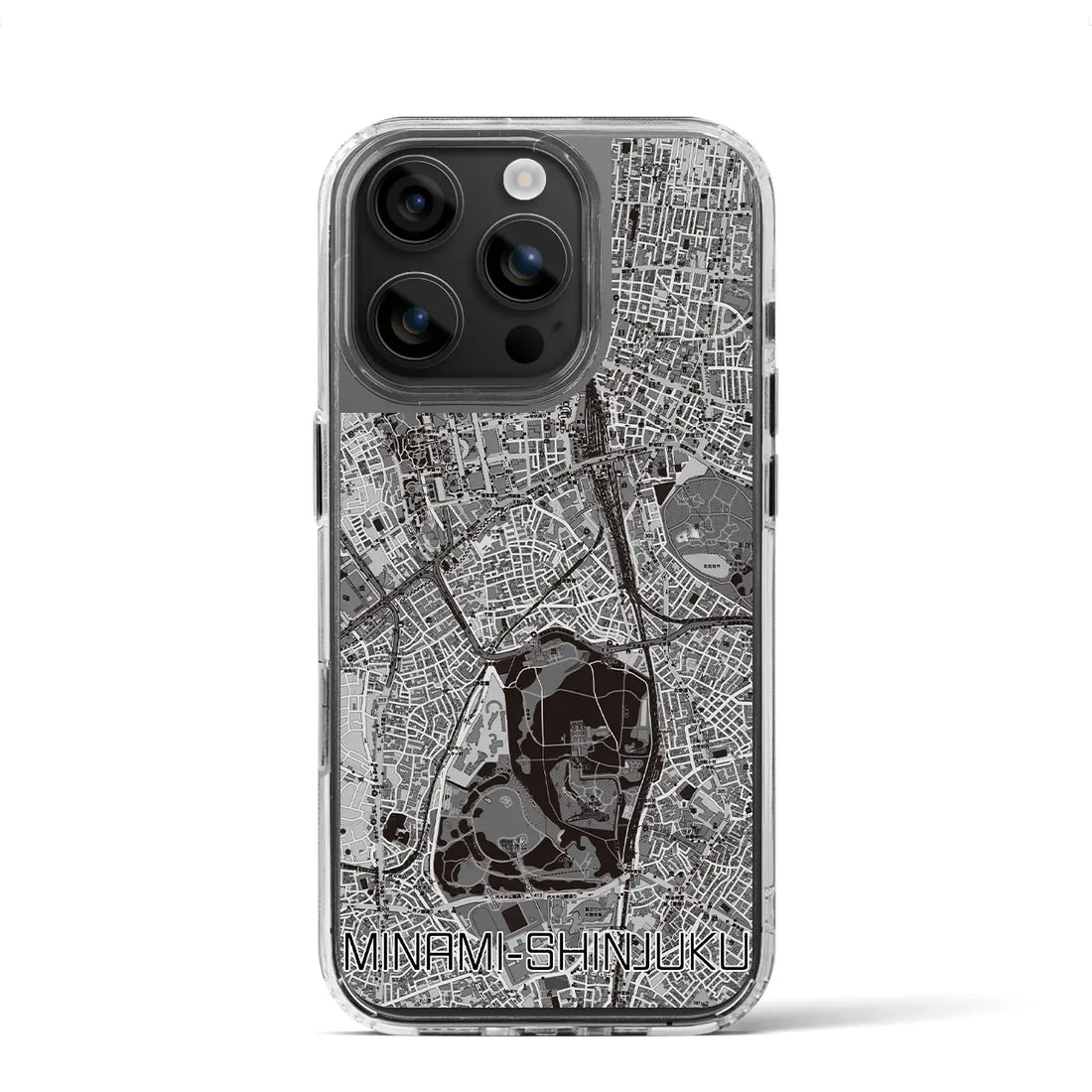 【南新宿(東京都)】地図柄iPhoneケース(MagSafeタイプ)