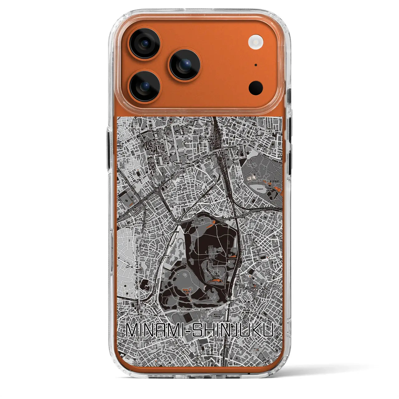 【南新宿(東京都)】地図柄iPhoneケース(MagSafeタイプ)