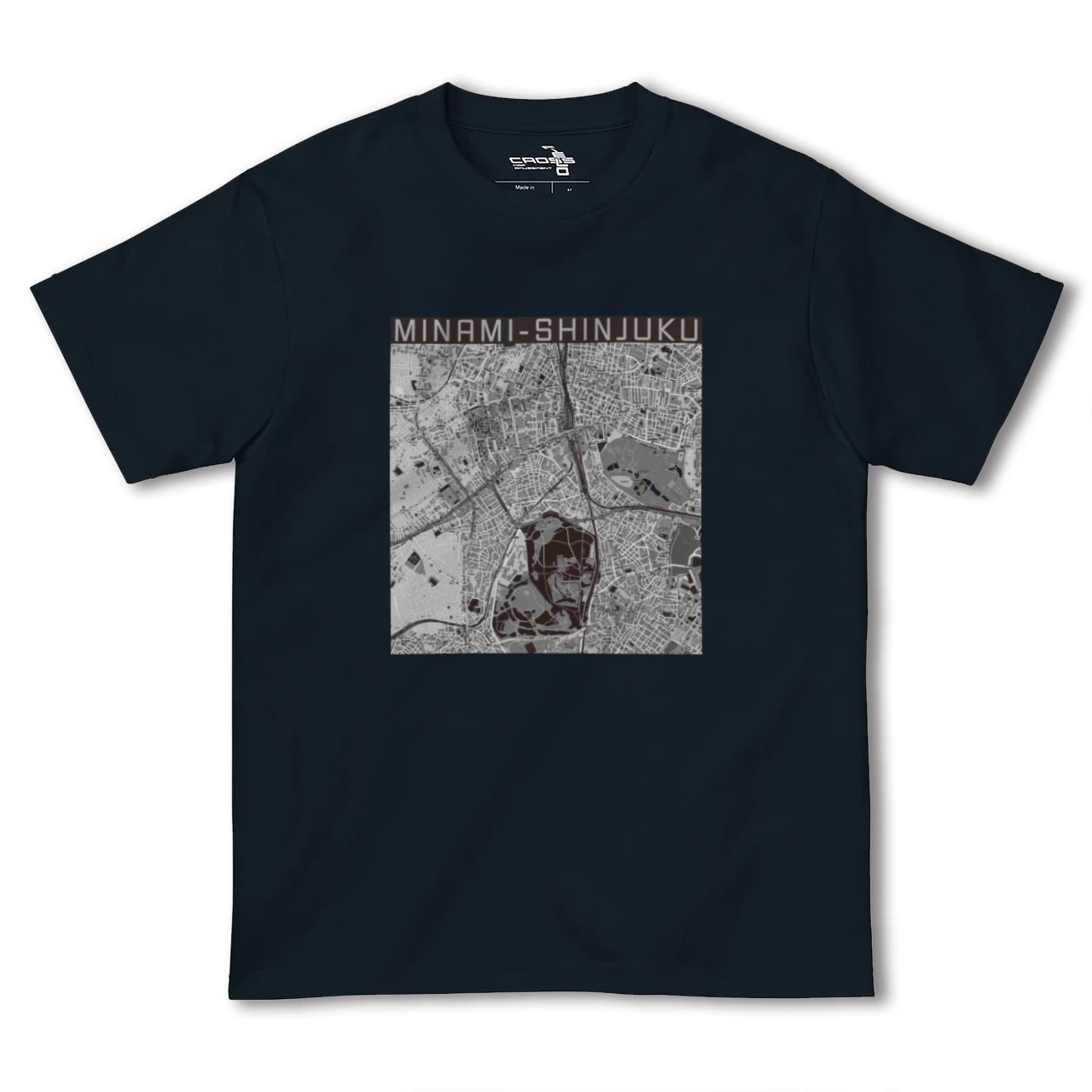 【南新宿(東京都)】地図柄ヘビーウェイトTシャツ