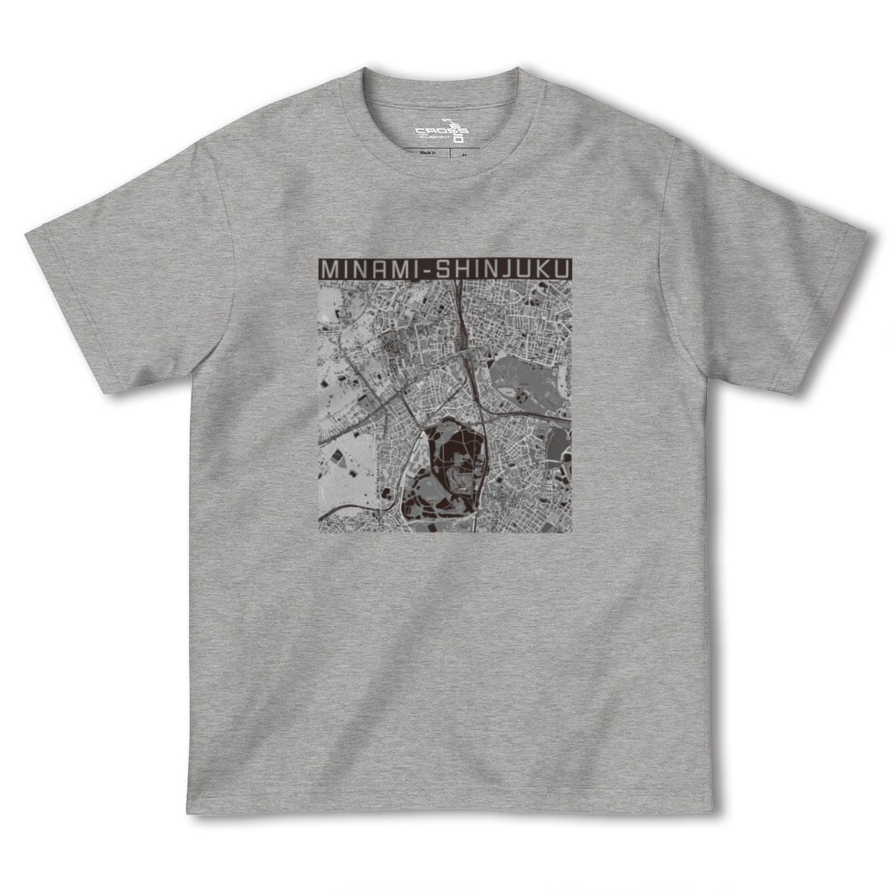 【南新宿(東京都)】地図柄ヘビーウェイトTシャツ