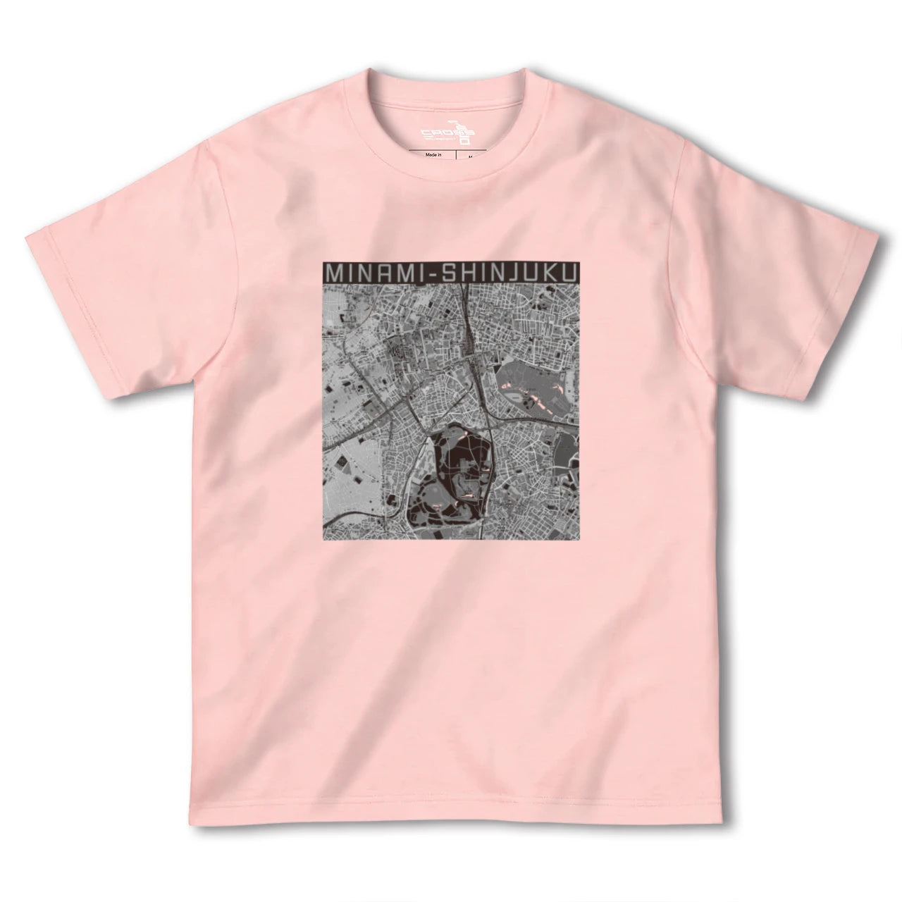 【南新宿(東京都)】地図柄ヘビーウェイトTシャツ
