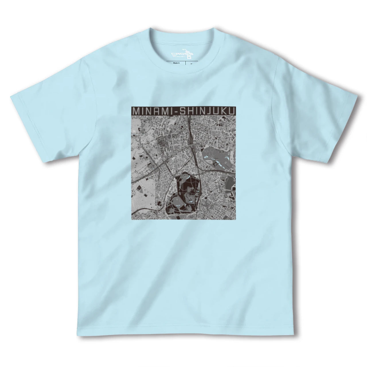 【南新宿(東京都)】地図柄ヘビーウェイトTシャツ