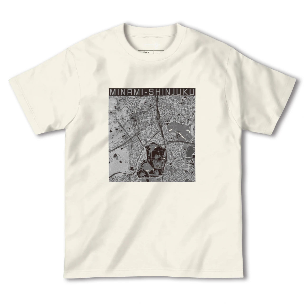 【南新宿(東京都)】地図柄ヘビーウェイトTシャツ