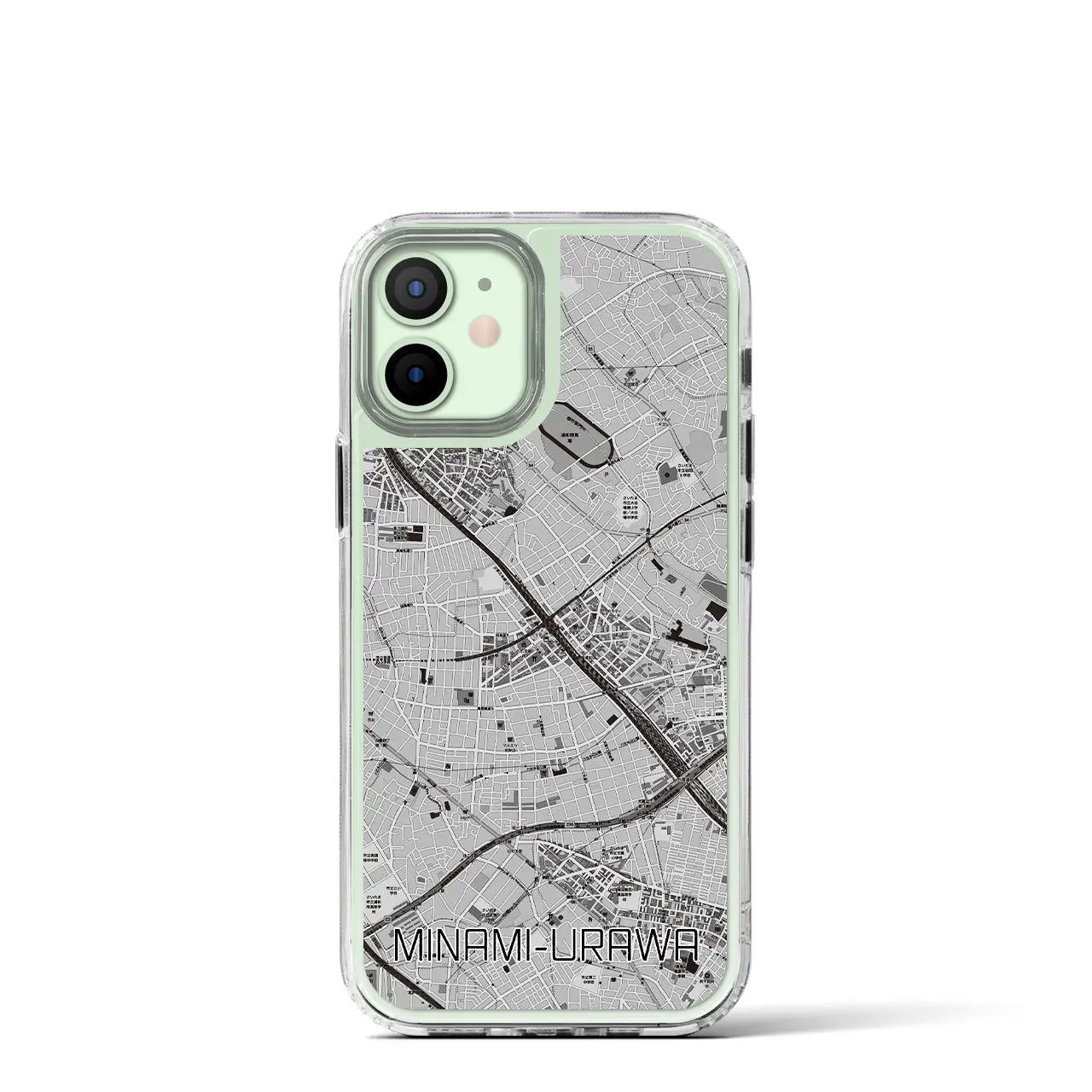 【南浦和(埼玉県)】地図柄iPhoneケース(MagSafeタイプ)