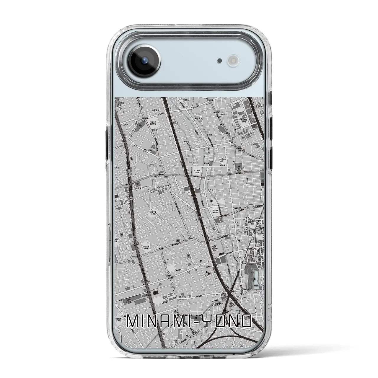 【南与野(埼玉県)】地図柄iPhoneケース(MagSafeタイプ)