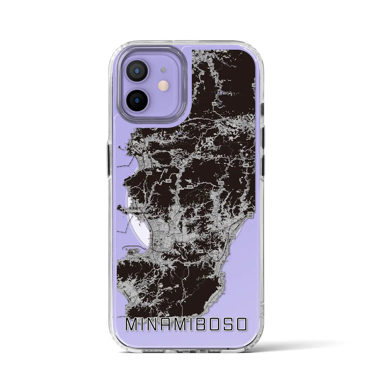 【南房総(千葉県)】地図柄iPhoneケース(MagSafeタイプ)