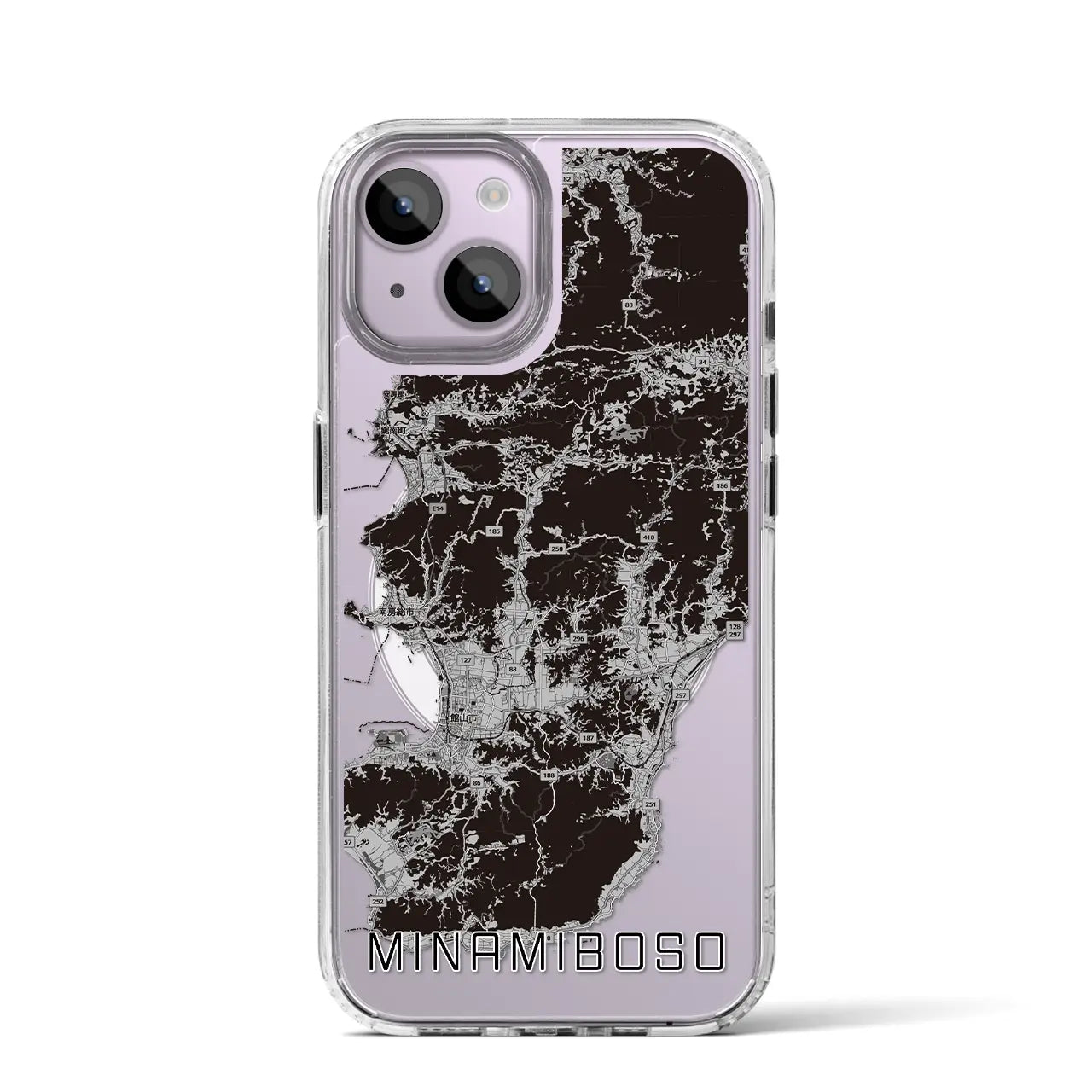 【南房総(千葉県)】地図柄iPhoneケース(MagSafeタイプ)