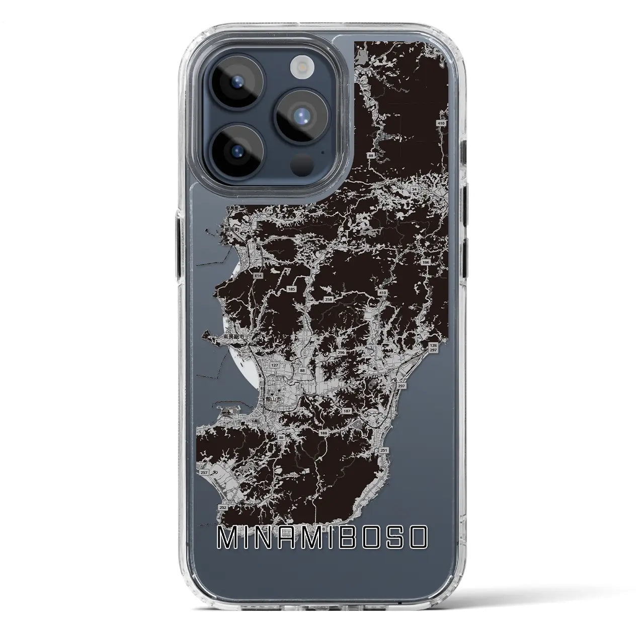【南房総(千葉県)】地図柄iPhoneケース(MagSafeタイプ)