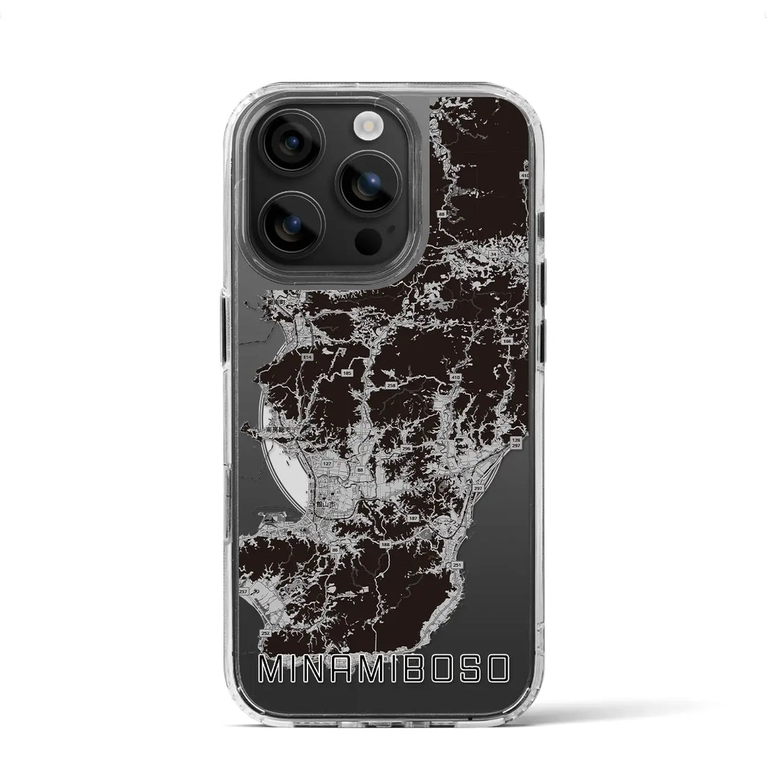 【南房総(千葉県)】地図柄iPhoneケース(MagSafeタイプ)