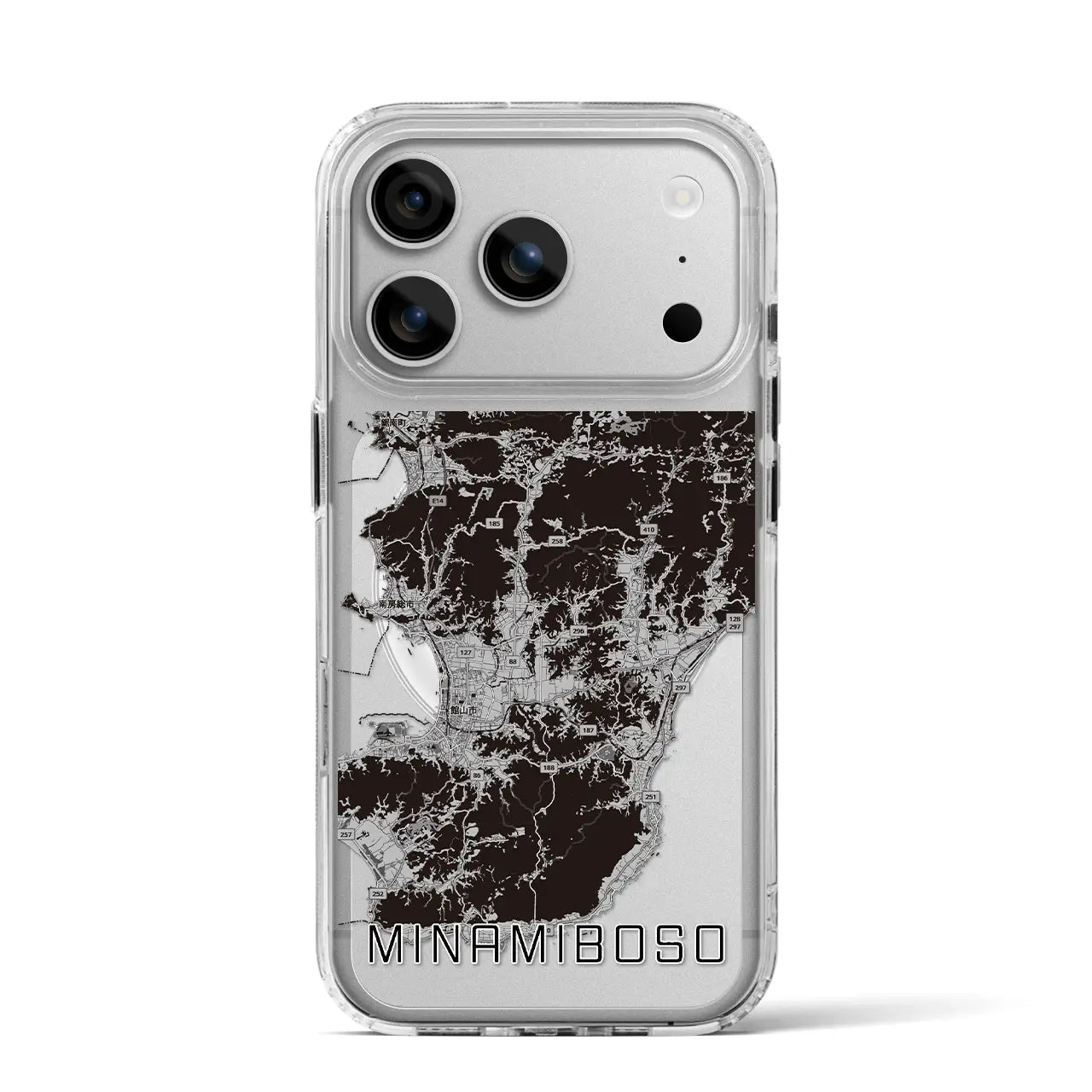 【南房総(千葉県)】地図柄iPhoneケース(MagSafeタイプ)