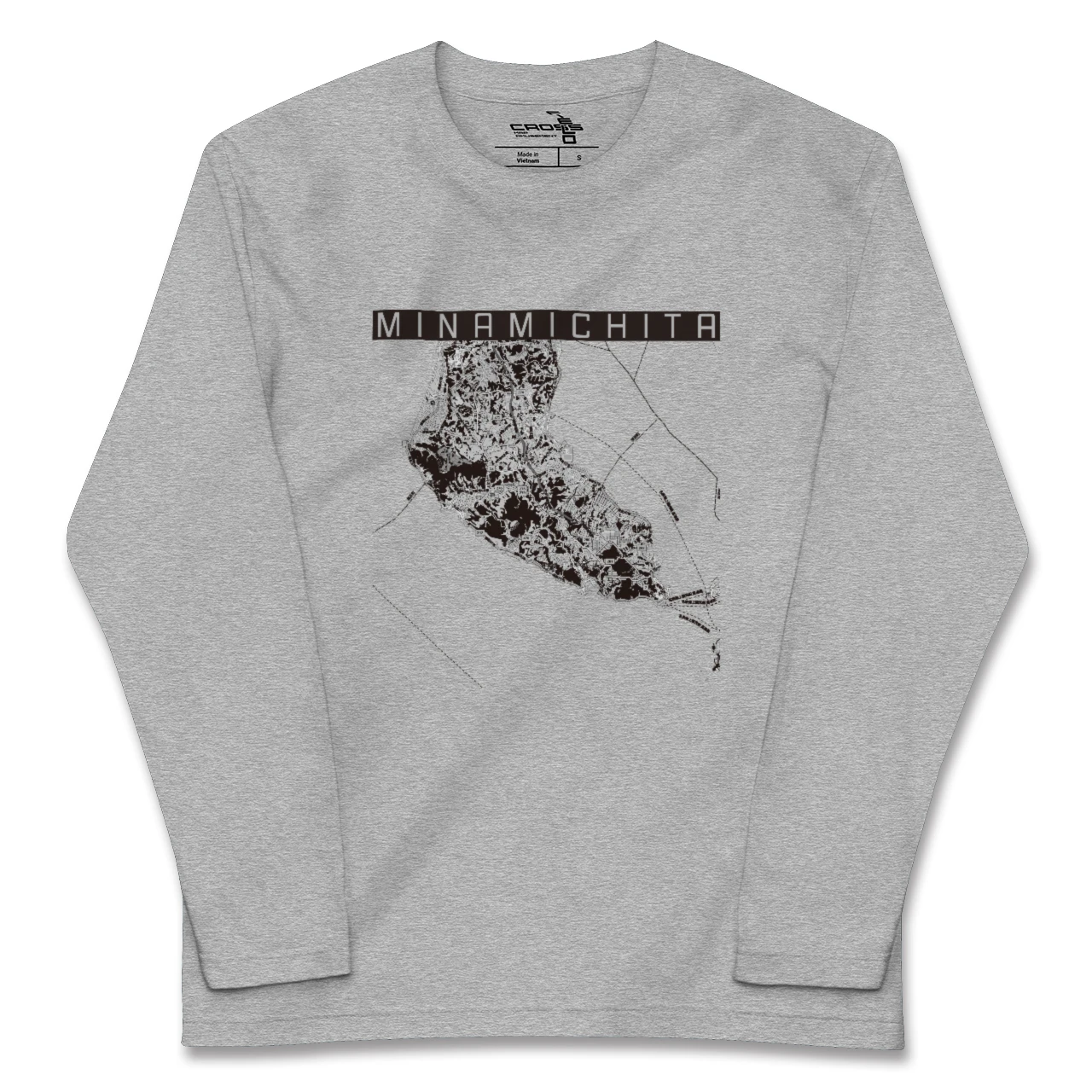 【南知多(愛知県)】地図柄ロングスリーブTシャツ