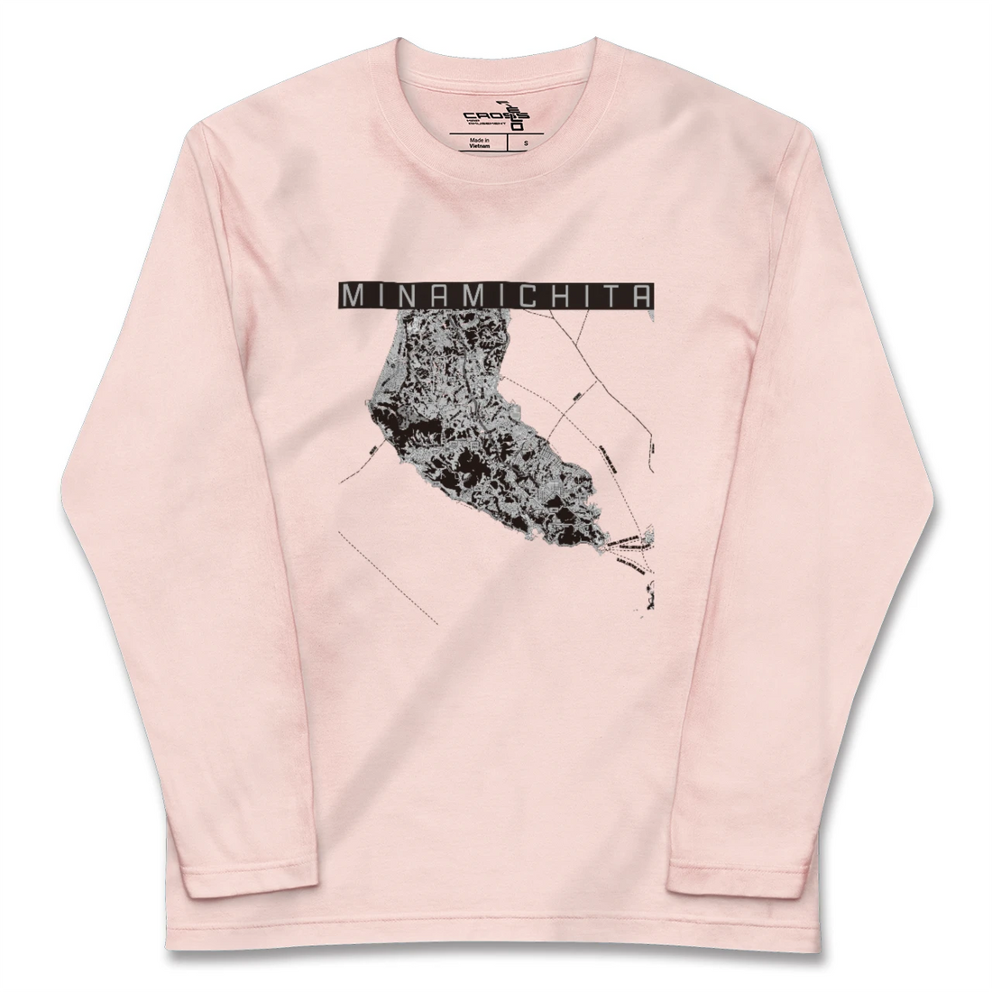 【南知多(愛知県)】地図柄ロングスリーブTシャツ