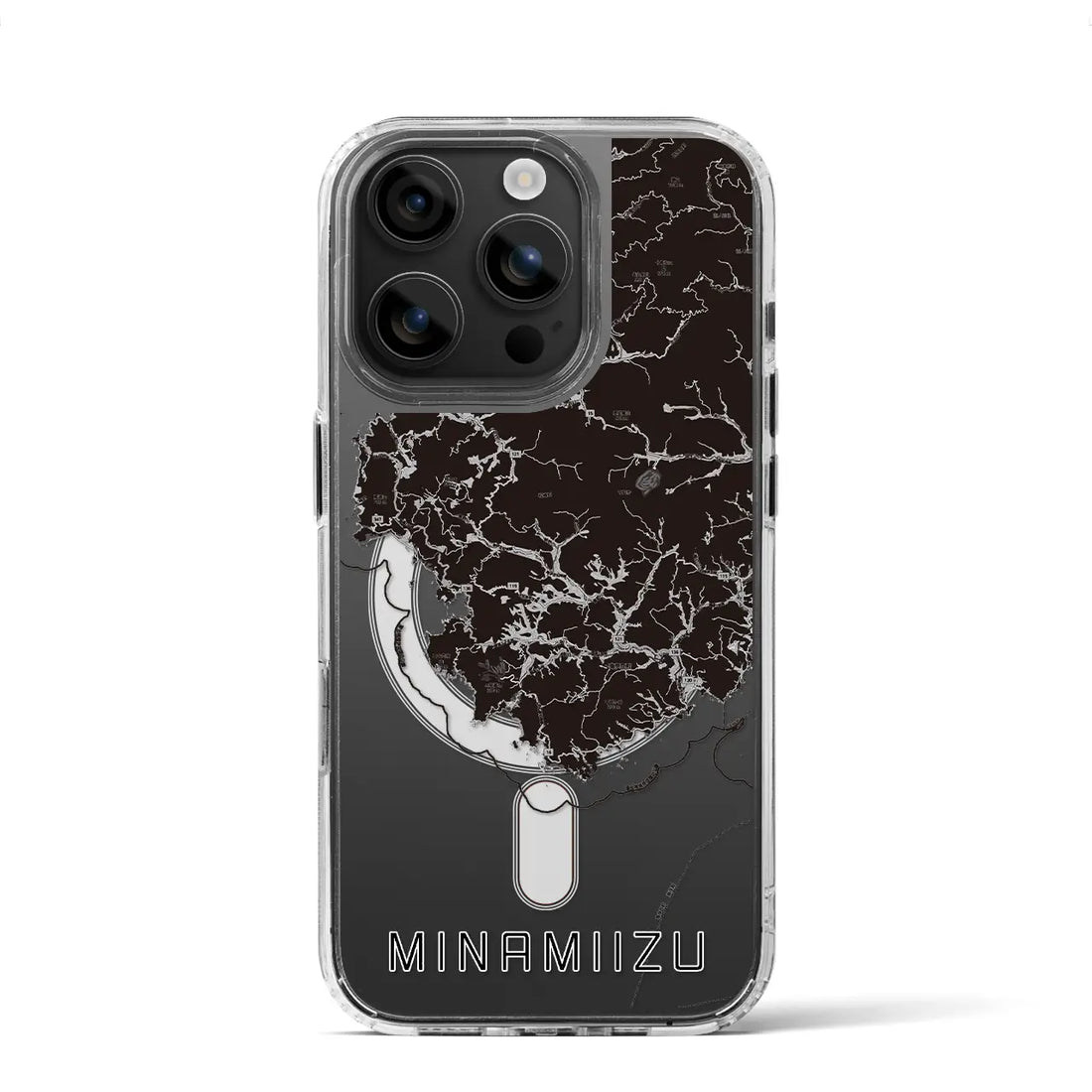 【南伊豆(静岡県)】地図柄iPhoneケース(MagSafeタイプ)