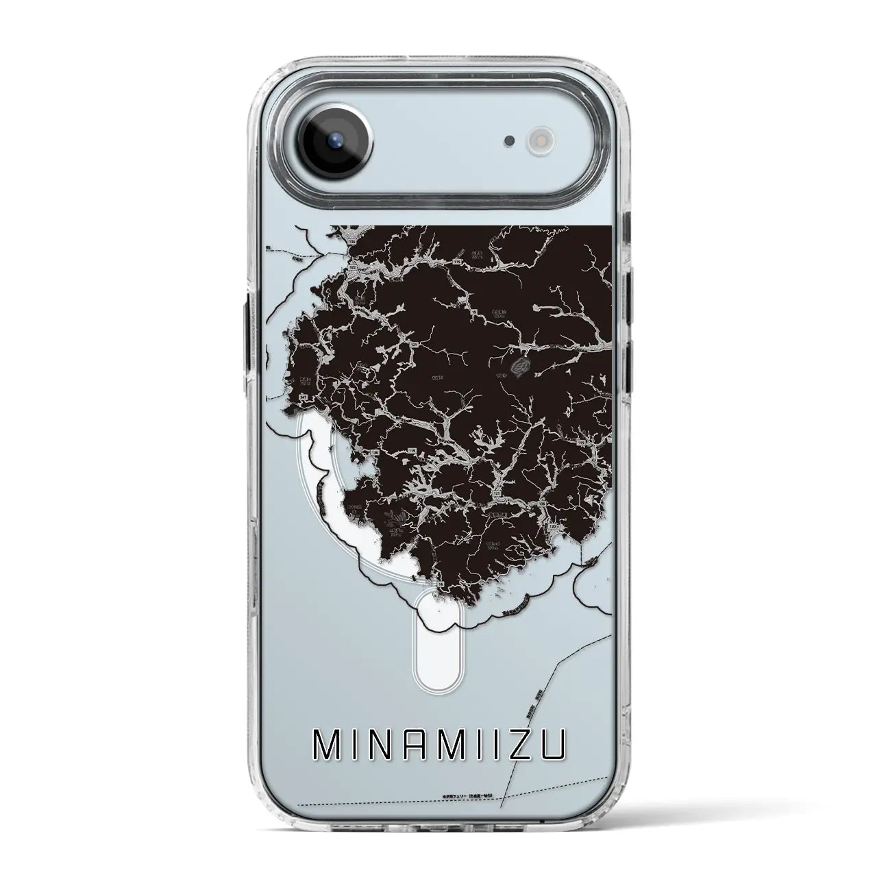 【南伊豆(静岡県)】地図柄iPhoneケース(MagSafeタイプ)