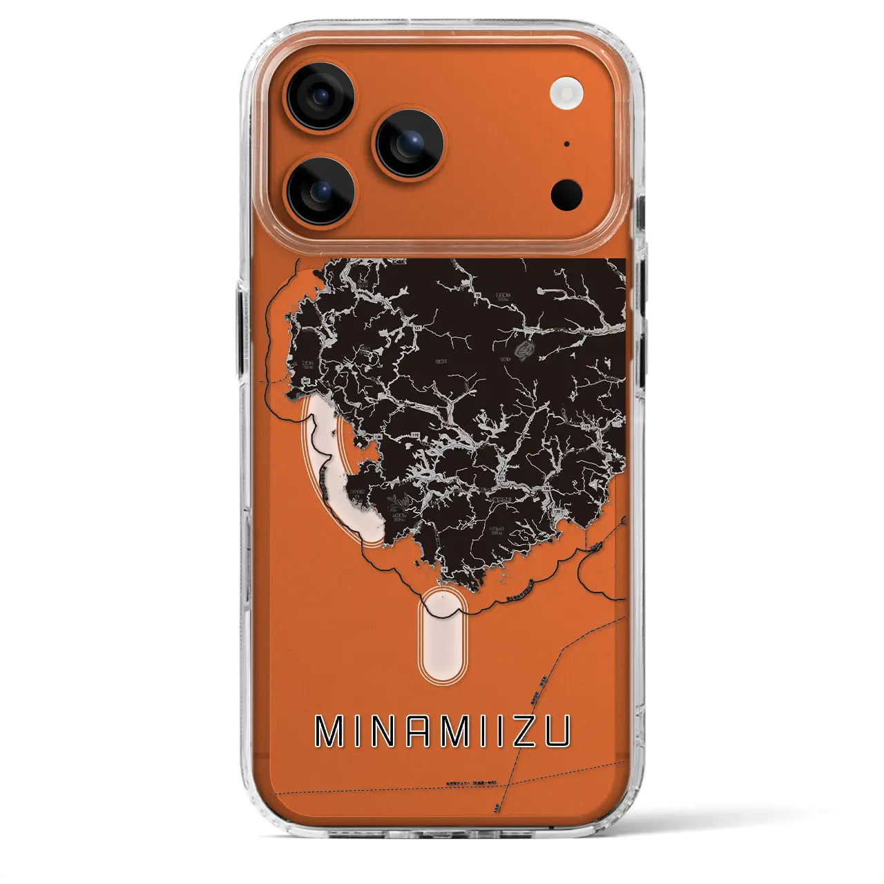 【南伊豆(静岡県)】地図柄iPhoneケース(MagSafeタイプ)