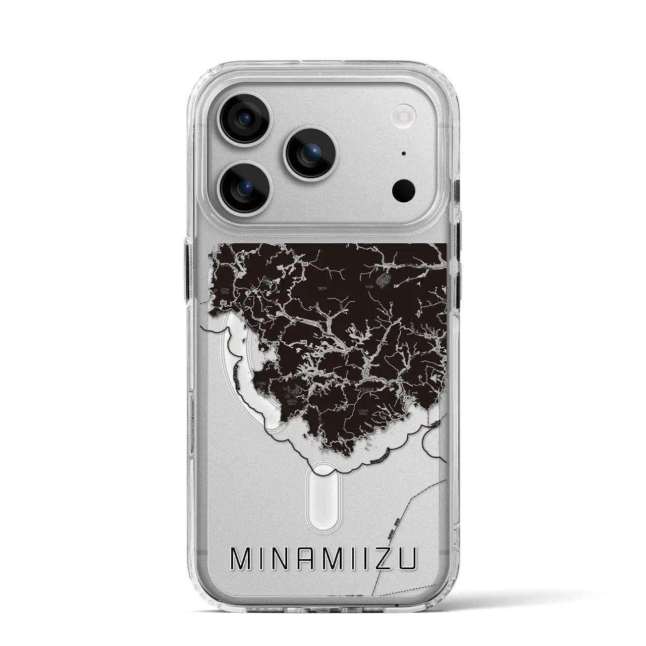 【南伊豆(静岡県)】地図柄iPhoneケース(MagSafeタイプ)