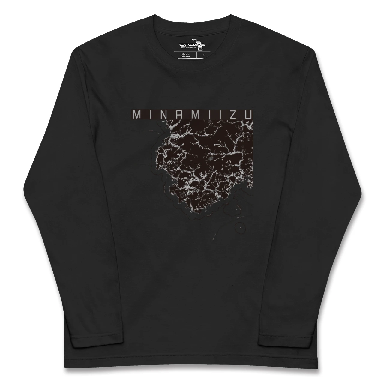 【南伊豆(静岡県)】地図柄ロングスリーブTシャツ