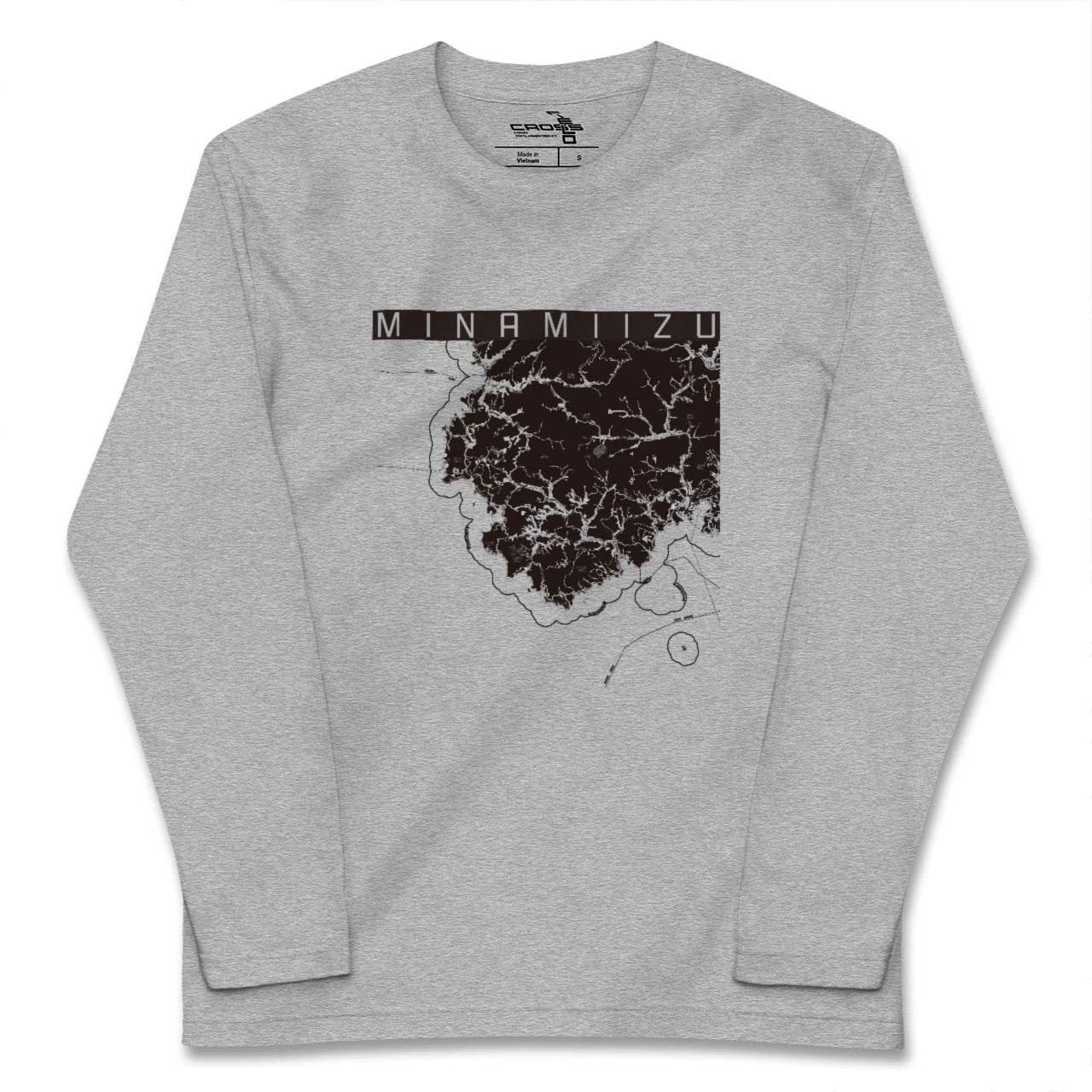 【南伊豆(静岡県)】地図柄ロングスリーブTシャツ