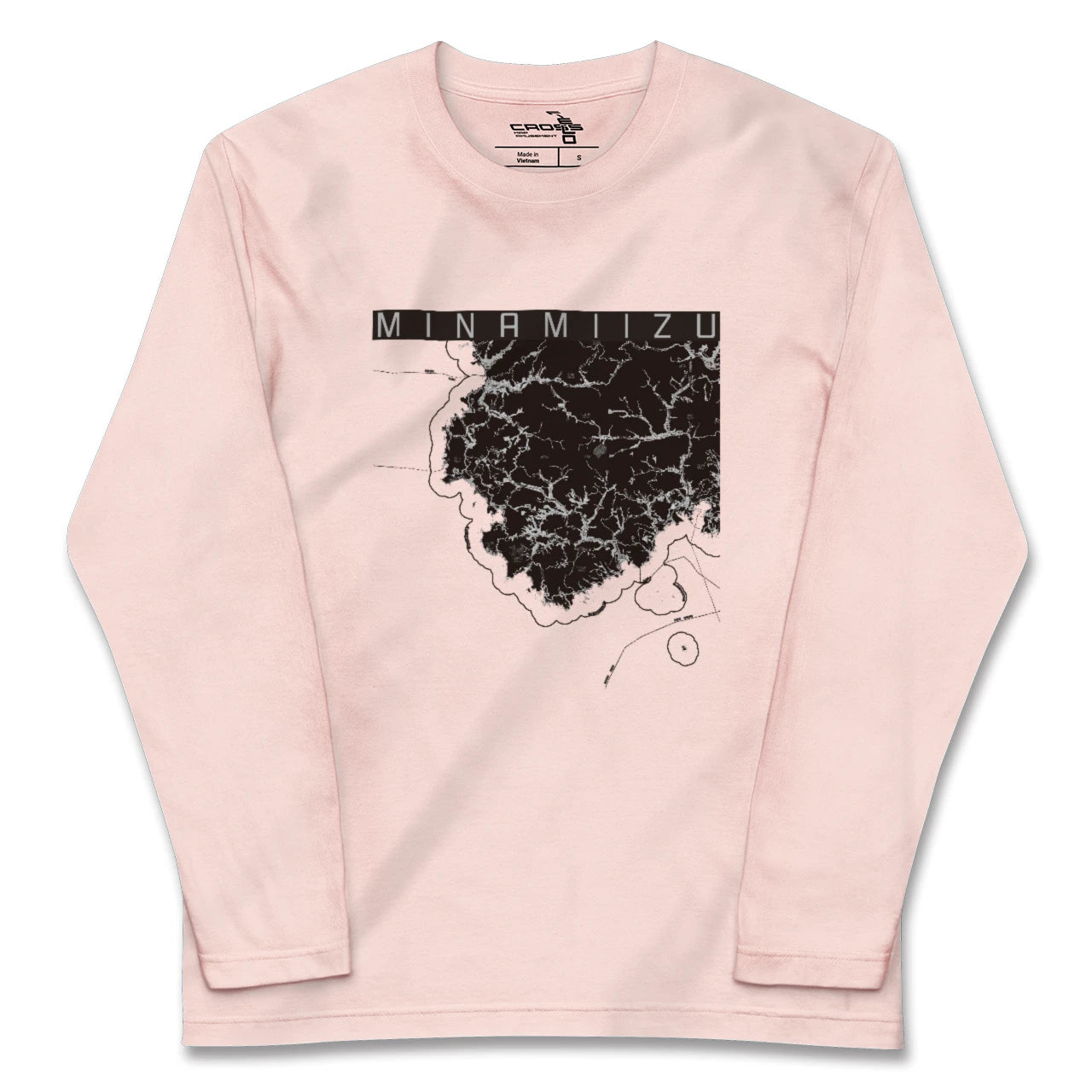 【南伊豆(静岡県)】地図柄ロングスリーブTシャツ