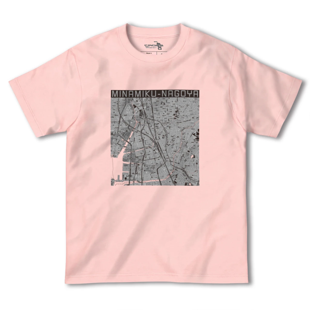 【南区(名古屋市)(愛知県)】地図柄ヘビーウェイトTシャツ