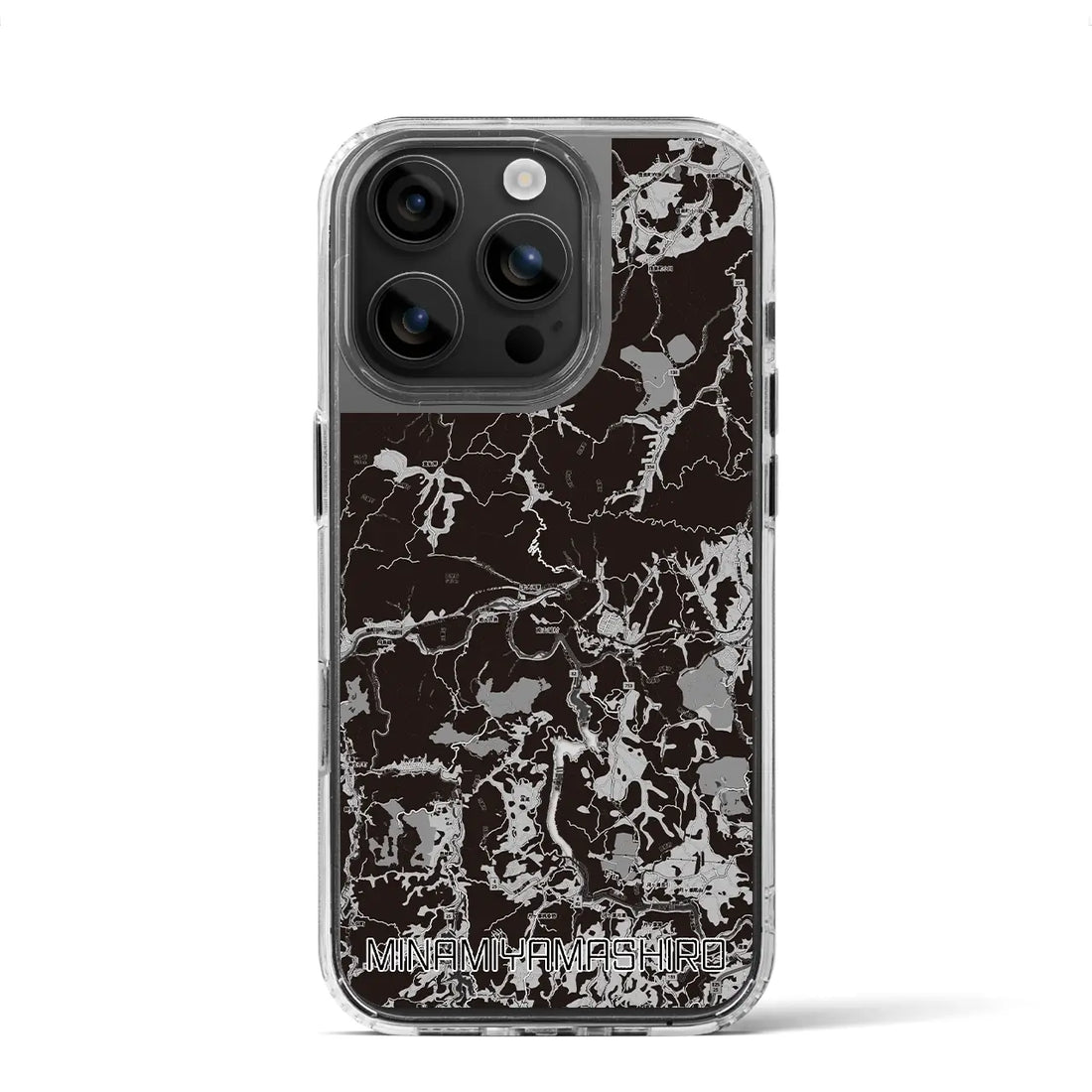 【南山城(京都府)】地図柄iPhoneケース(MagSafeタイプ)