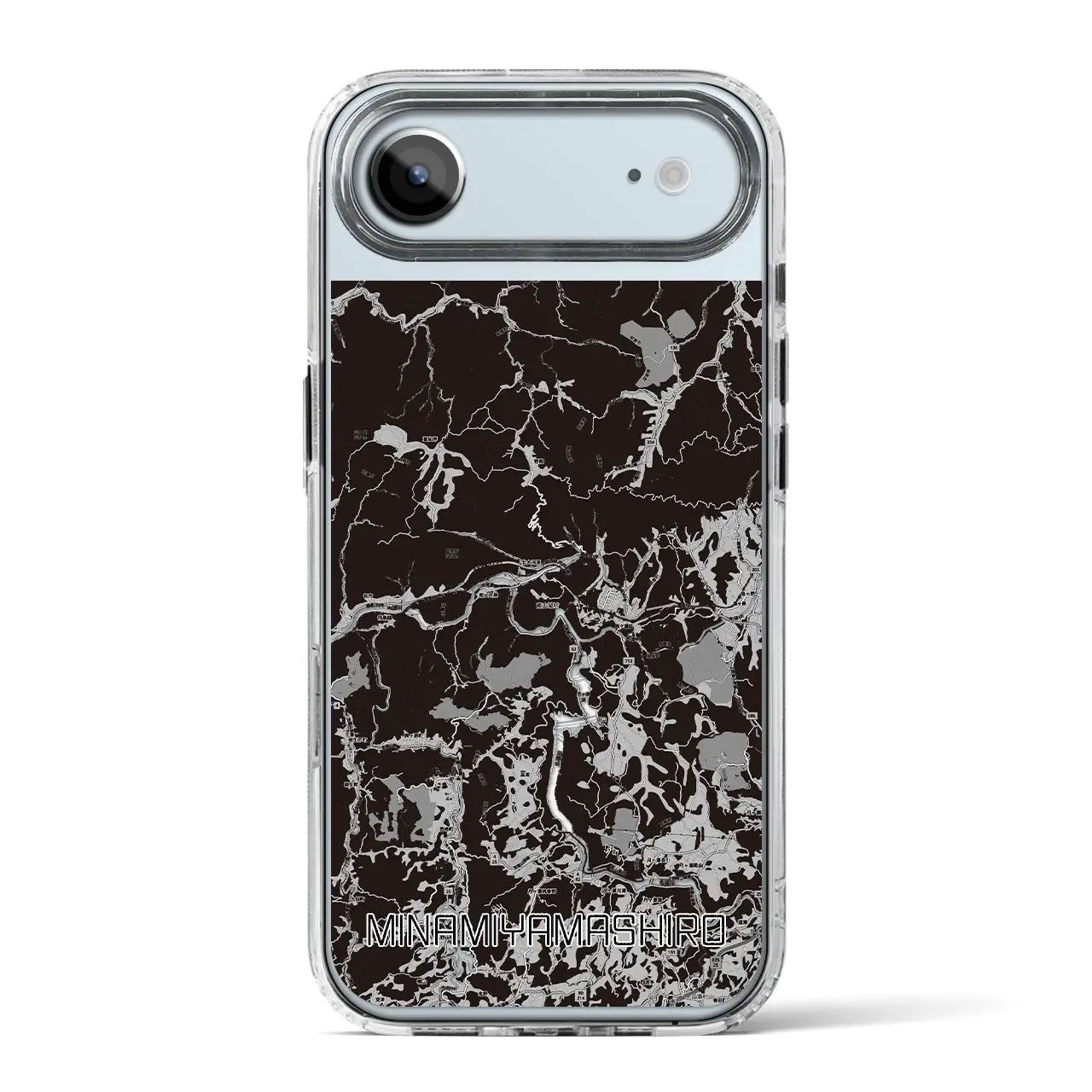 【南山城(京都府)】地図柄iPhoneケース(MagSafeタイプ)