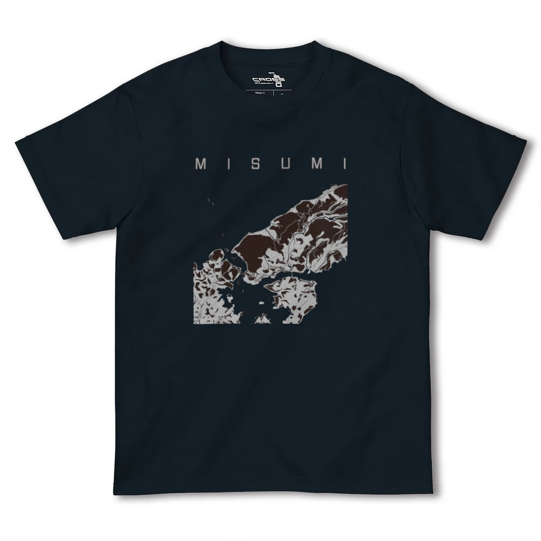 【三角(熊本県)】地図柄ヘビーウェイトTシャツ