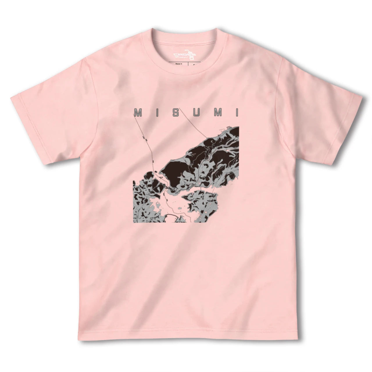 【三角(熊本県)】地図柄ヘビーウェイトTシャツ