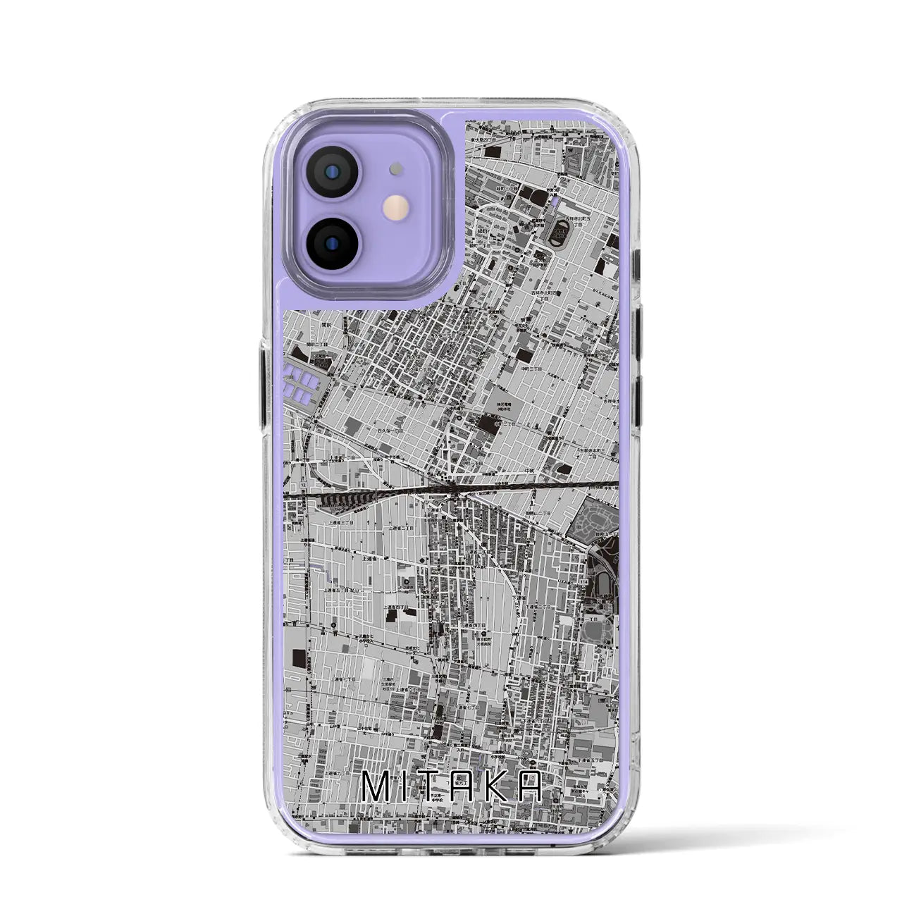 【三鷹(東京都)】地図柄iPhoneケース(MagSafeタイプ)