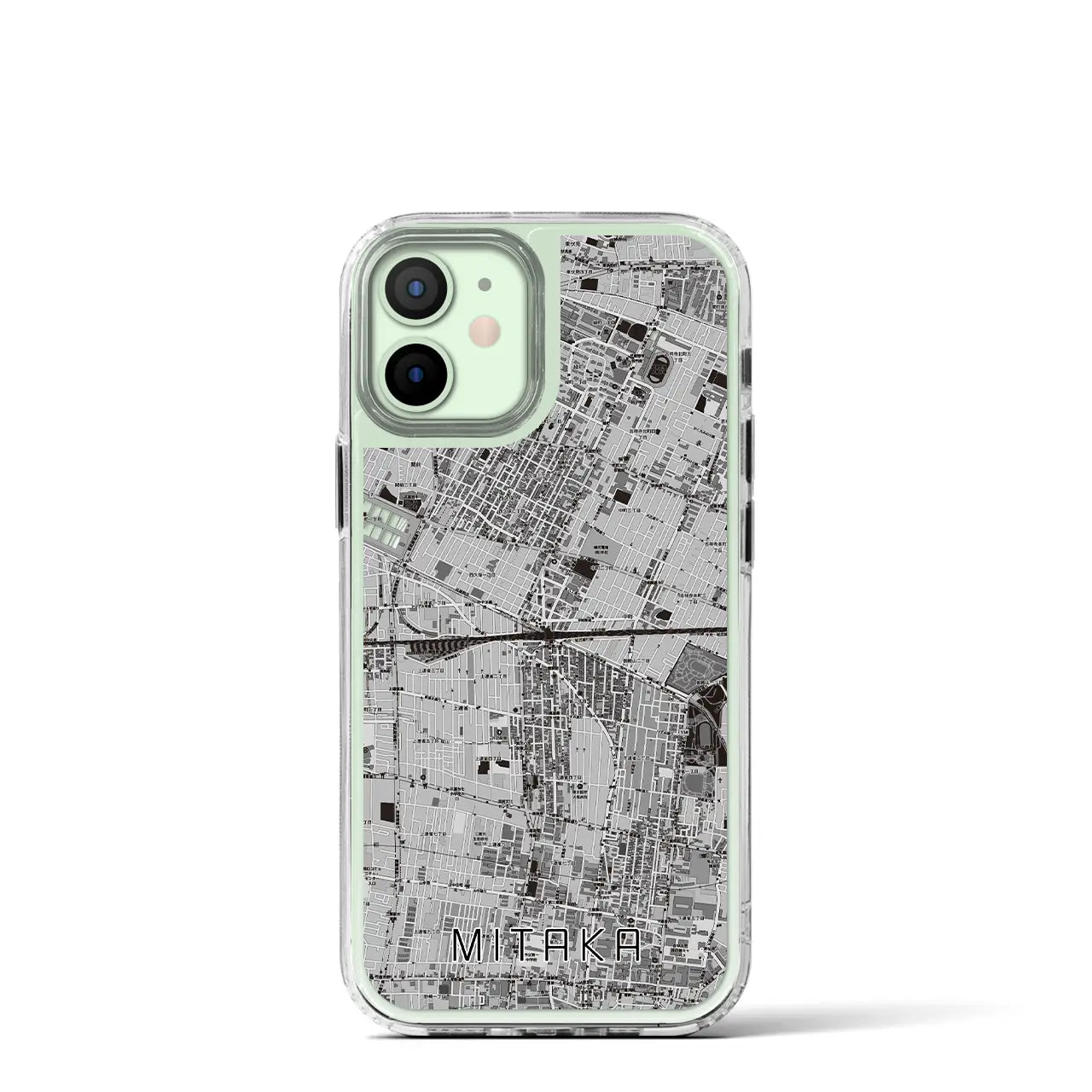【三鷹(東京都)】地図柄iPhoneケース(MagSafeタイプ)