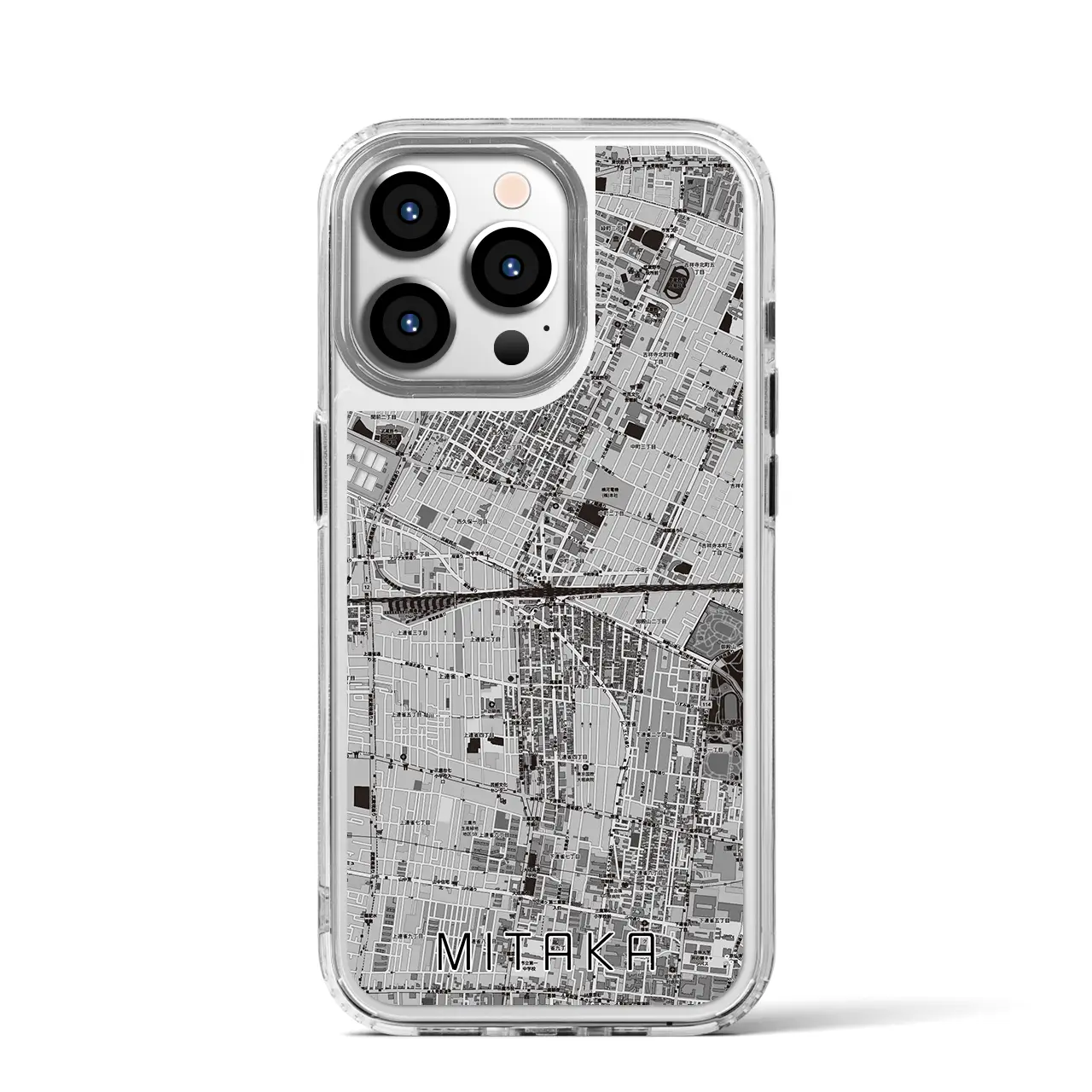 【三鷹(東京都)】地図柄iPhoneケース(MagSafeタイプ)