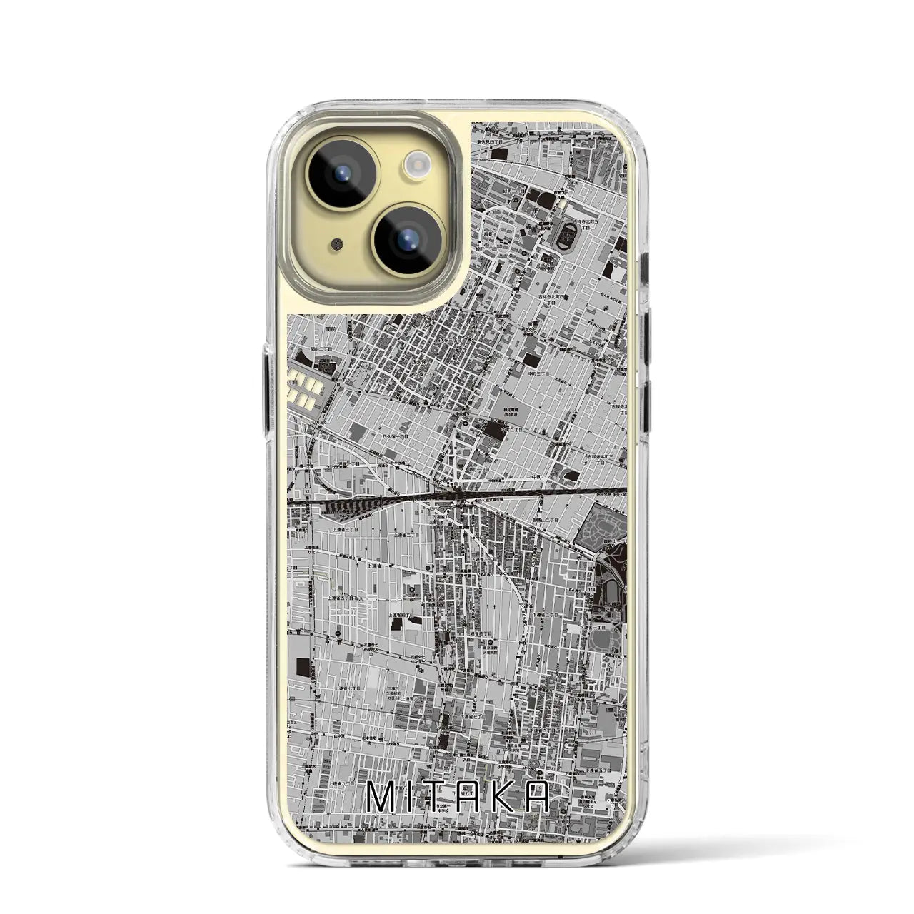 【三鷹(東京都)】地図柄iPhoneケース(MagSafeタイプ)