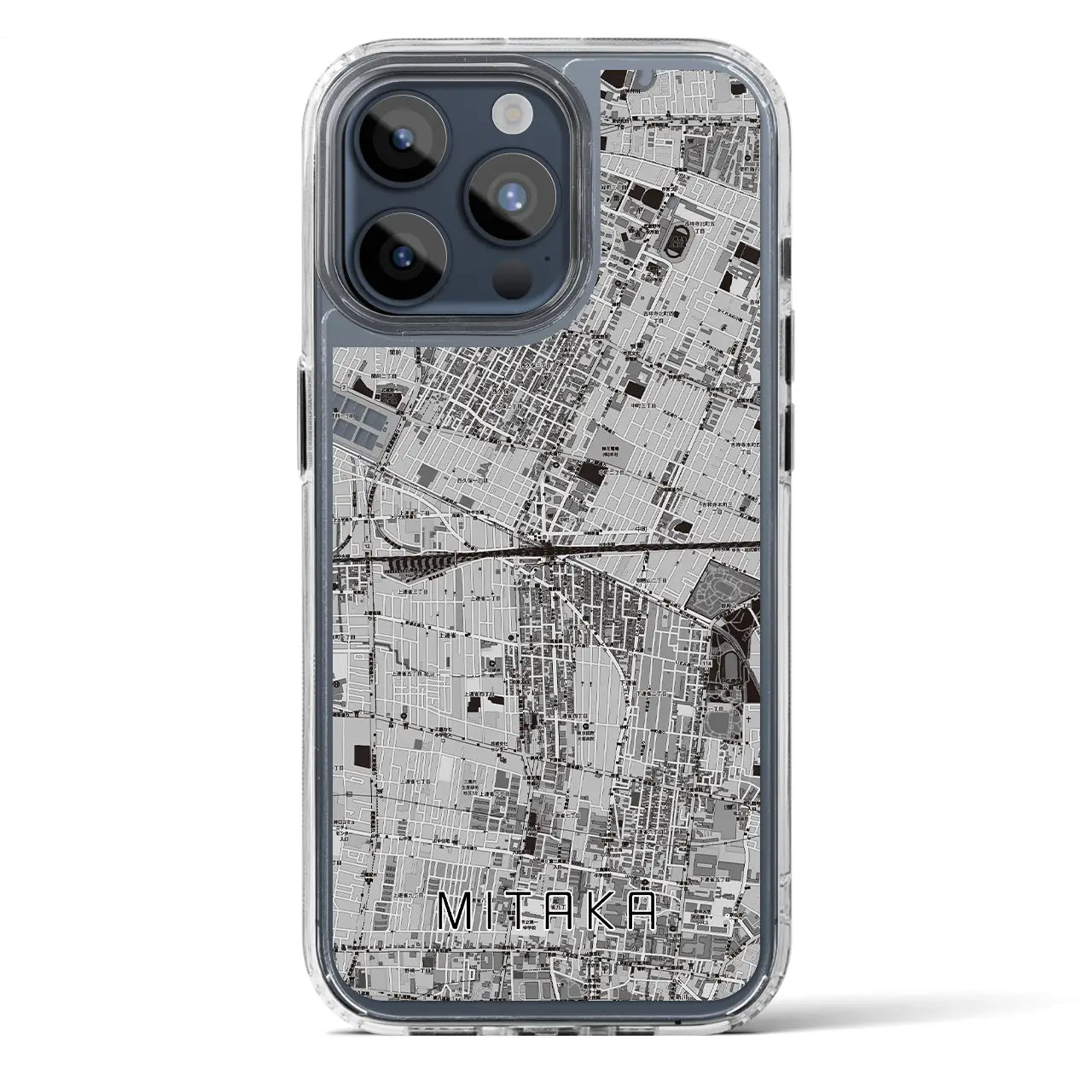 【三鷹(東京都)】地図柄iPhoneケース(MagSafeタイプ)
