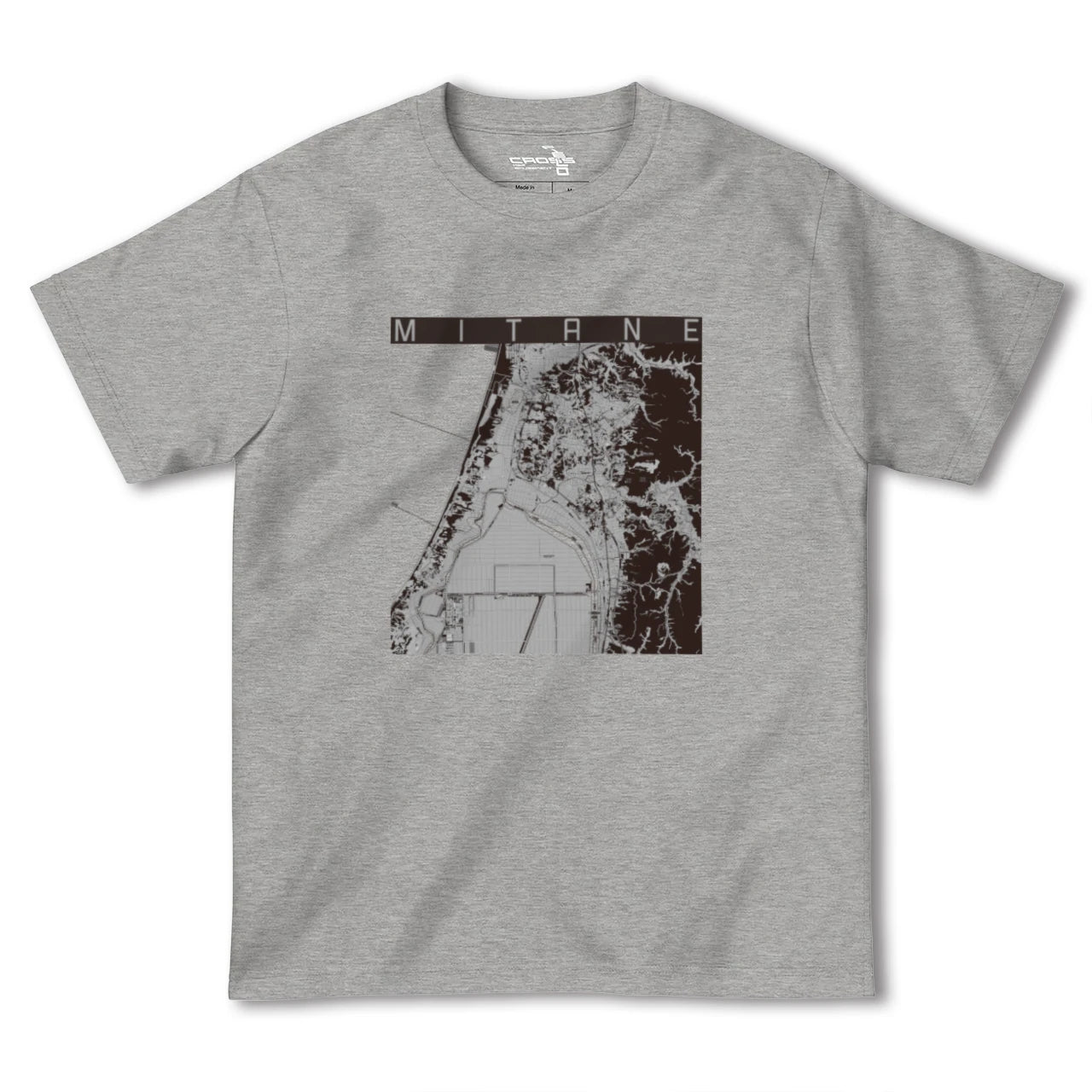 【三種(秋田県)】地図柄ヘビーウェイトTシャツ