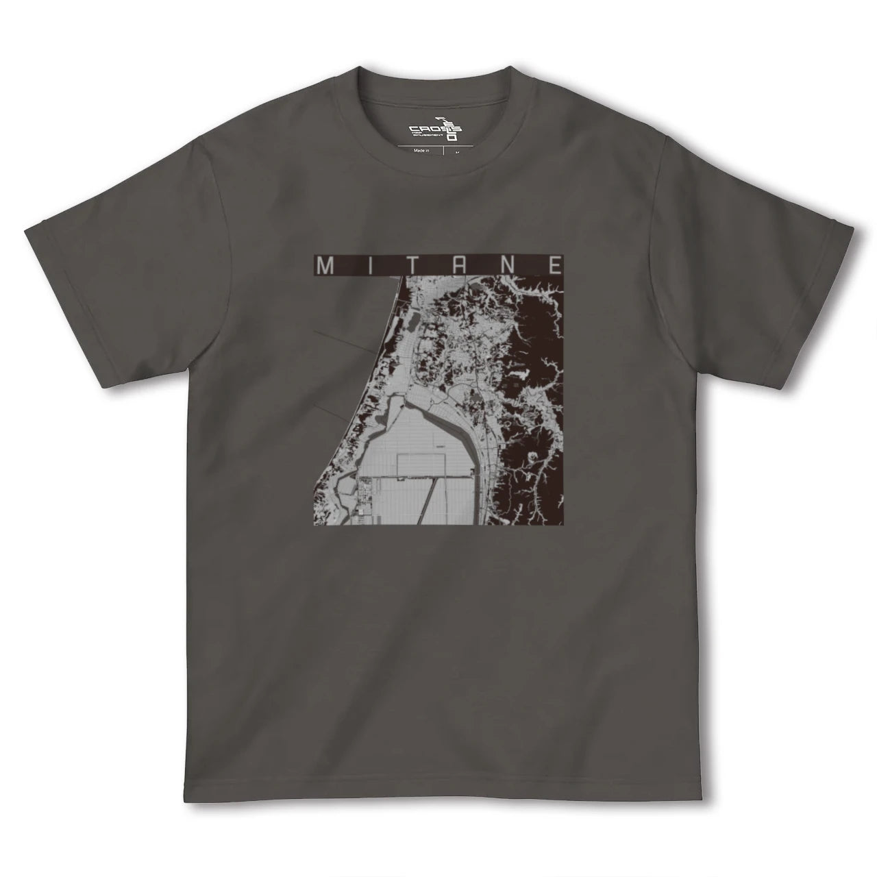 【三種(秋田県)】地図柄ヘビーウェイトTシャツ