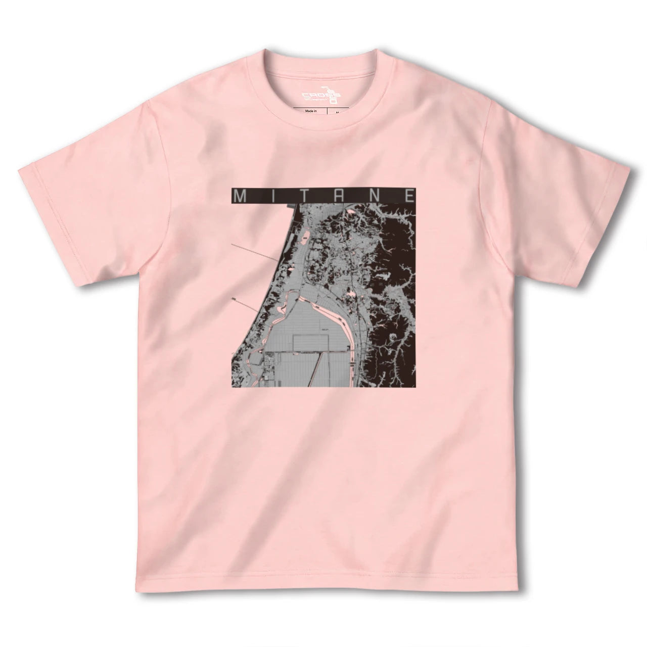 【三種(秋田県)】地図柄ヘビーウェイトTシャツ