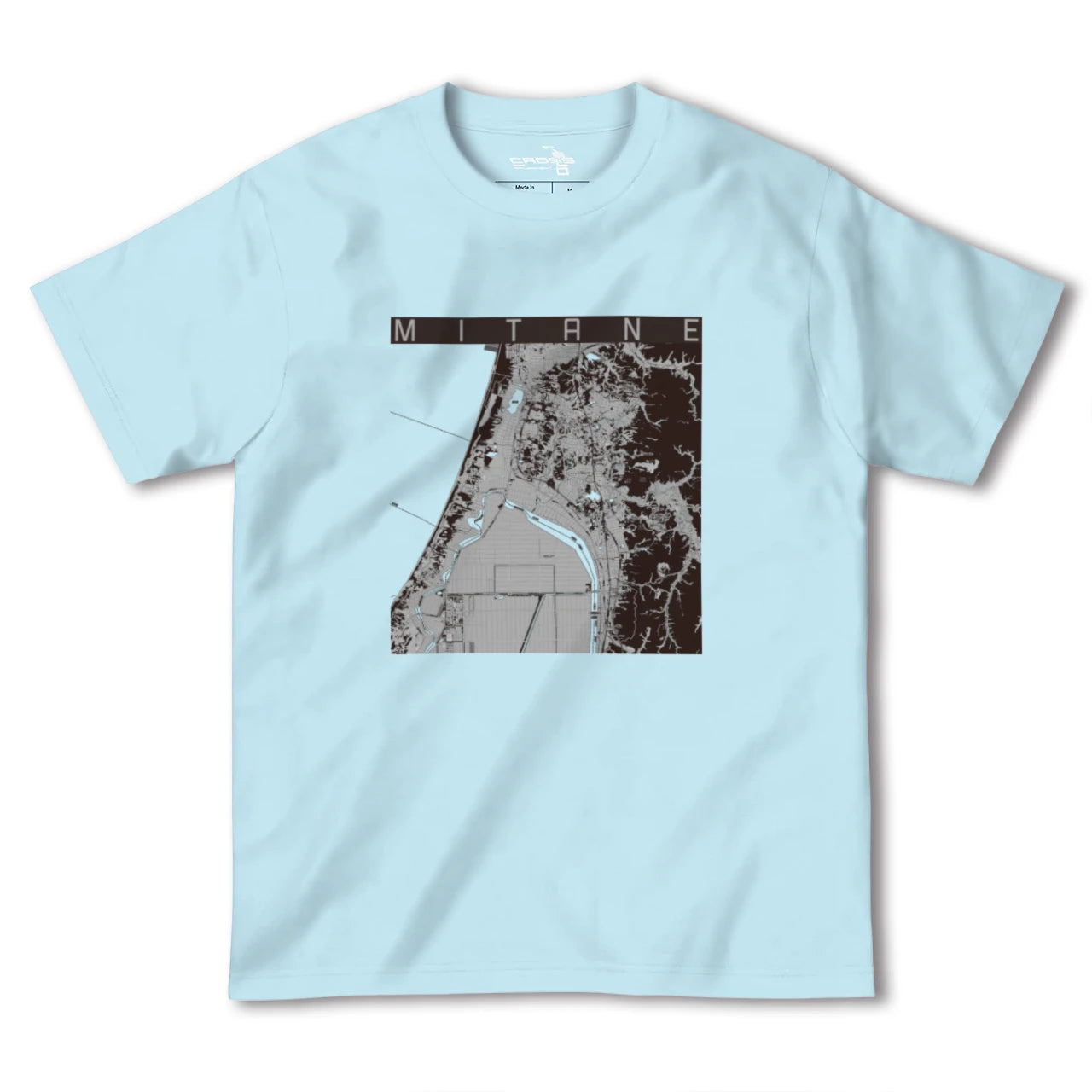【三種(秋田県)】地図柄ヘビーウェイトTシャツ