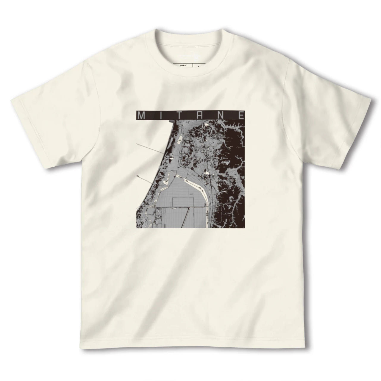 【三種(秋田県)】地図柄ヘビーウェイトTシャツ