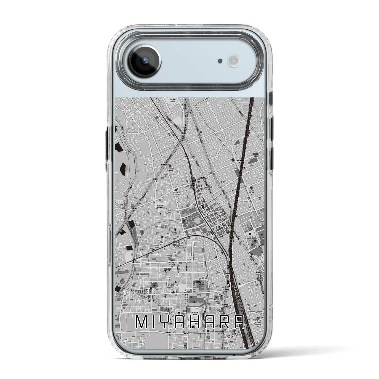 【宮原(埼玉県)】地図柄iPhoneケース(MagSafeタイプ)