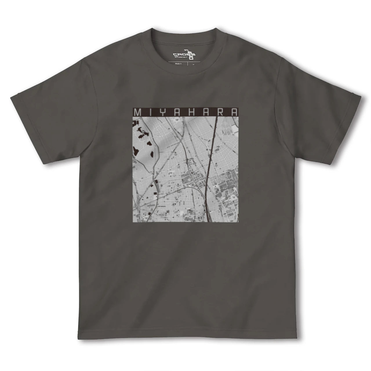 【宮原(埼玉県)】地図柄ヘビーウェイトTシャツ