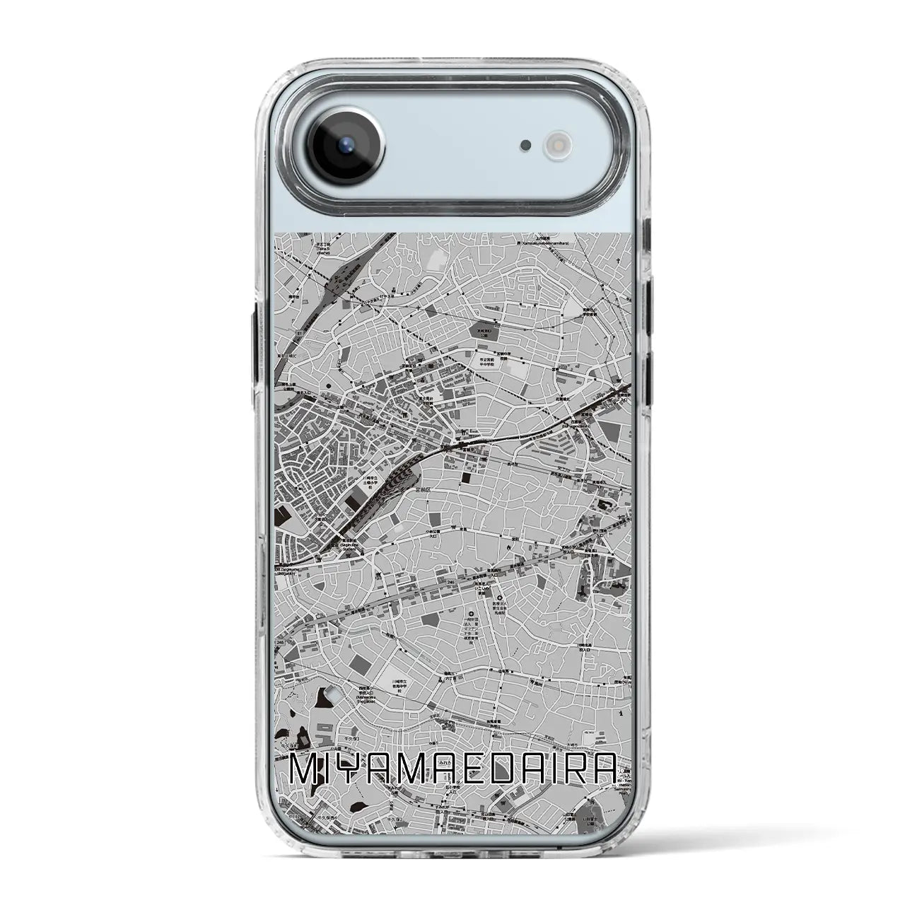 【宮前平(神奈川県)】地図柄iPhoneケース(MagSafeタイプ)