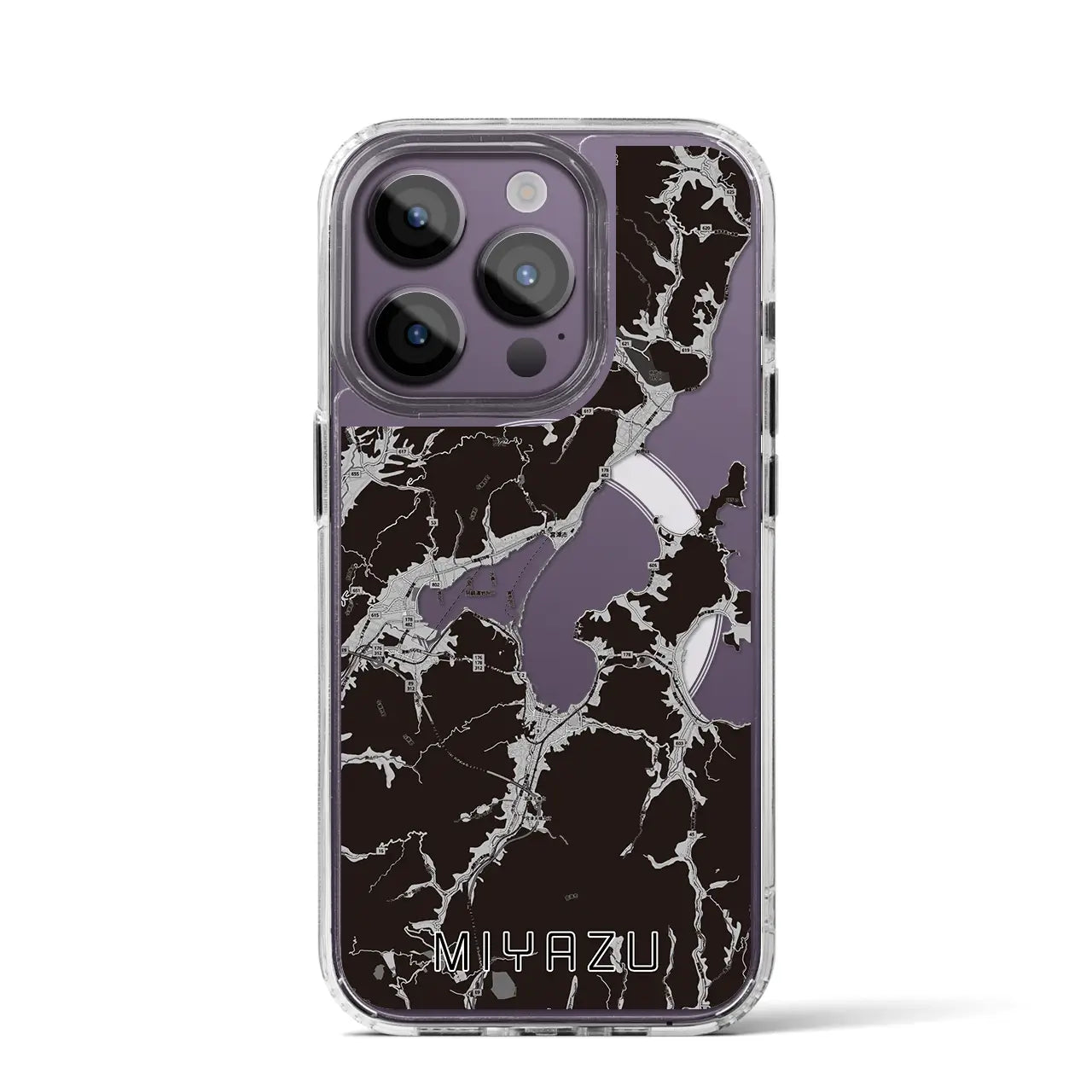 【宮津(京都府)】地図柄iPhoneケース(MagSafeタイプ)